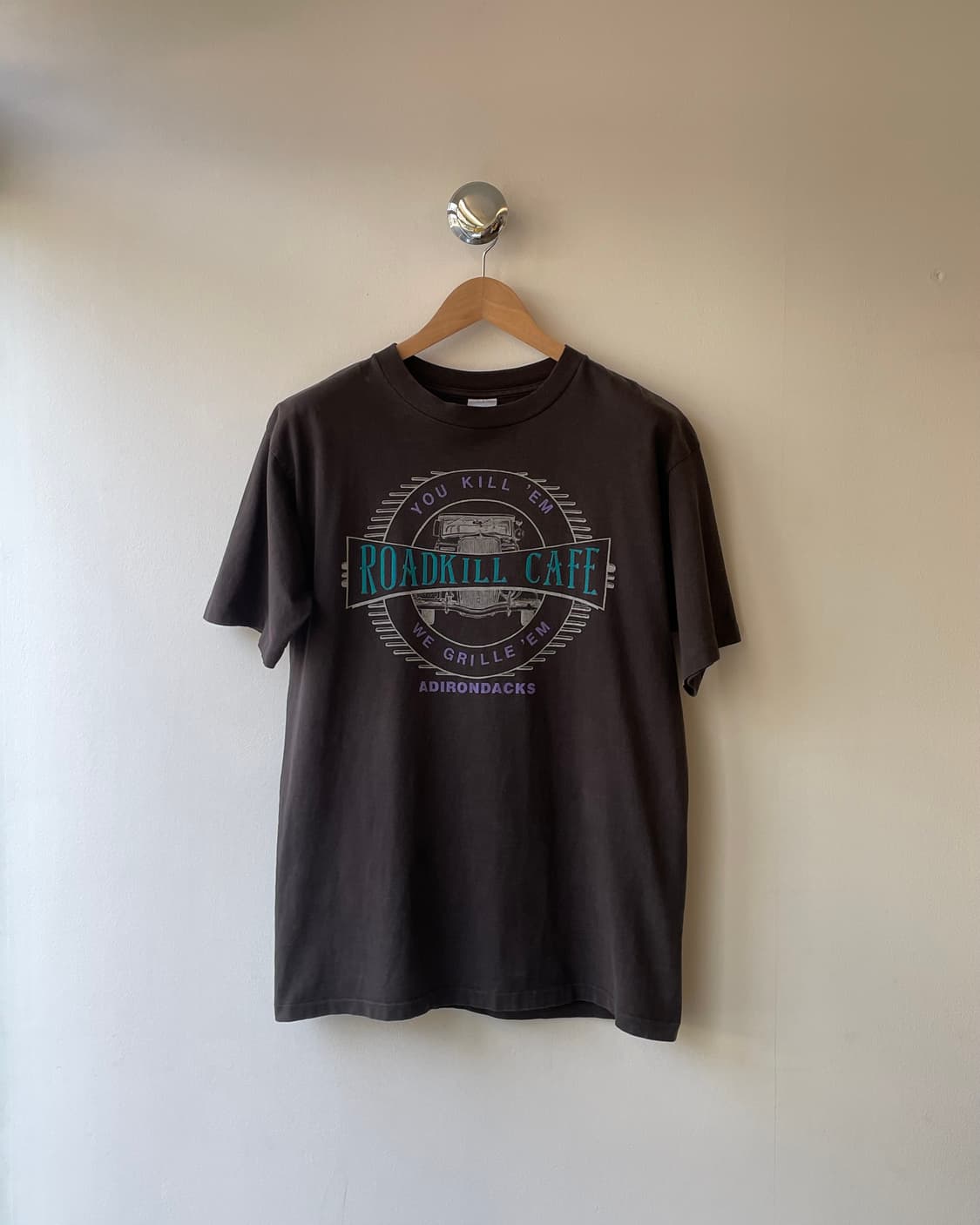 90‘s usa “Road Kill Cafe” Faded T-shirt  상품이미지1
