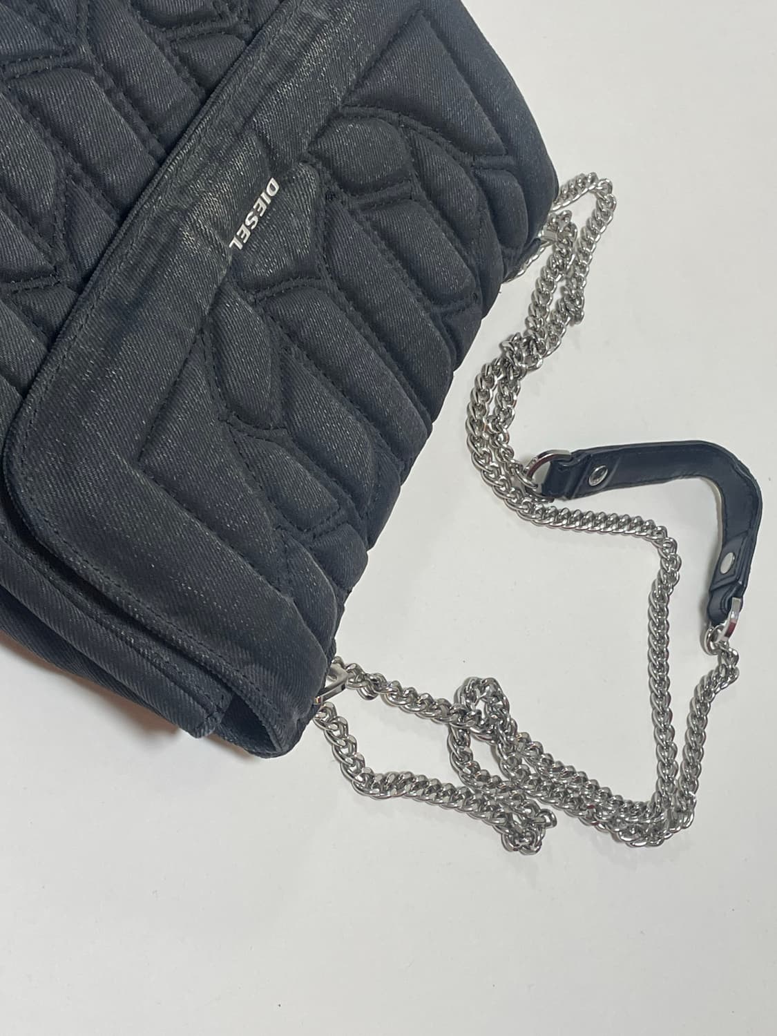 diesel black denim shoulder bag 상품이미지2