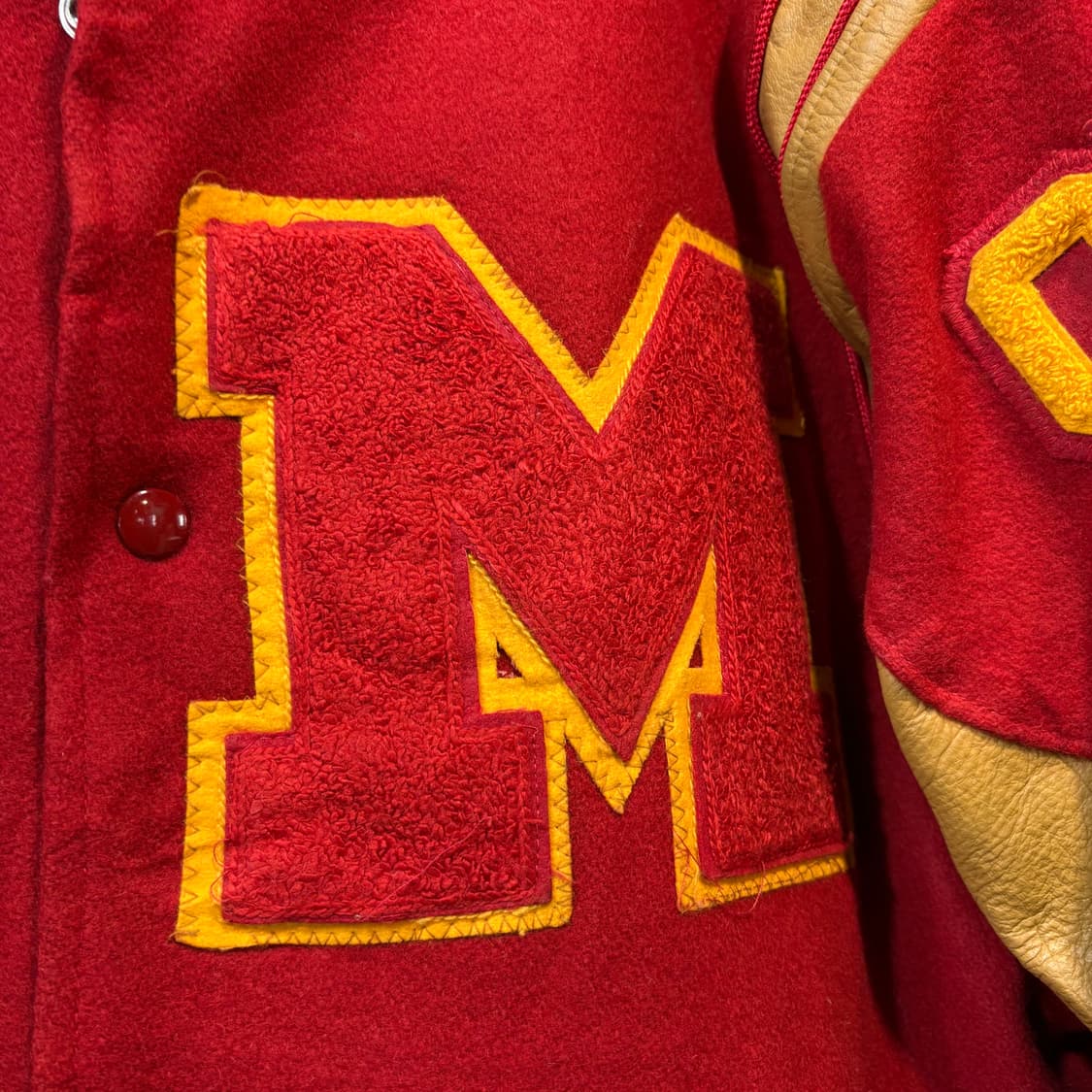 [L] USA VINTAGE 90's 빈티지 바시티 자켓 상품이미지2