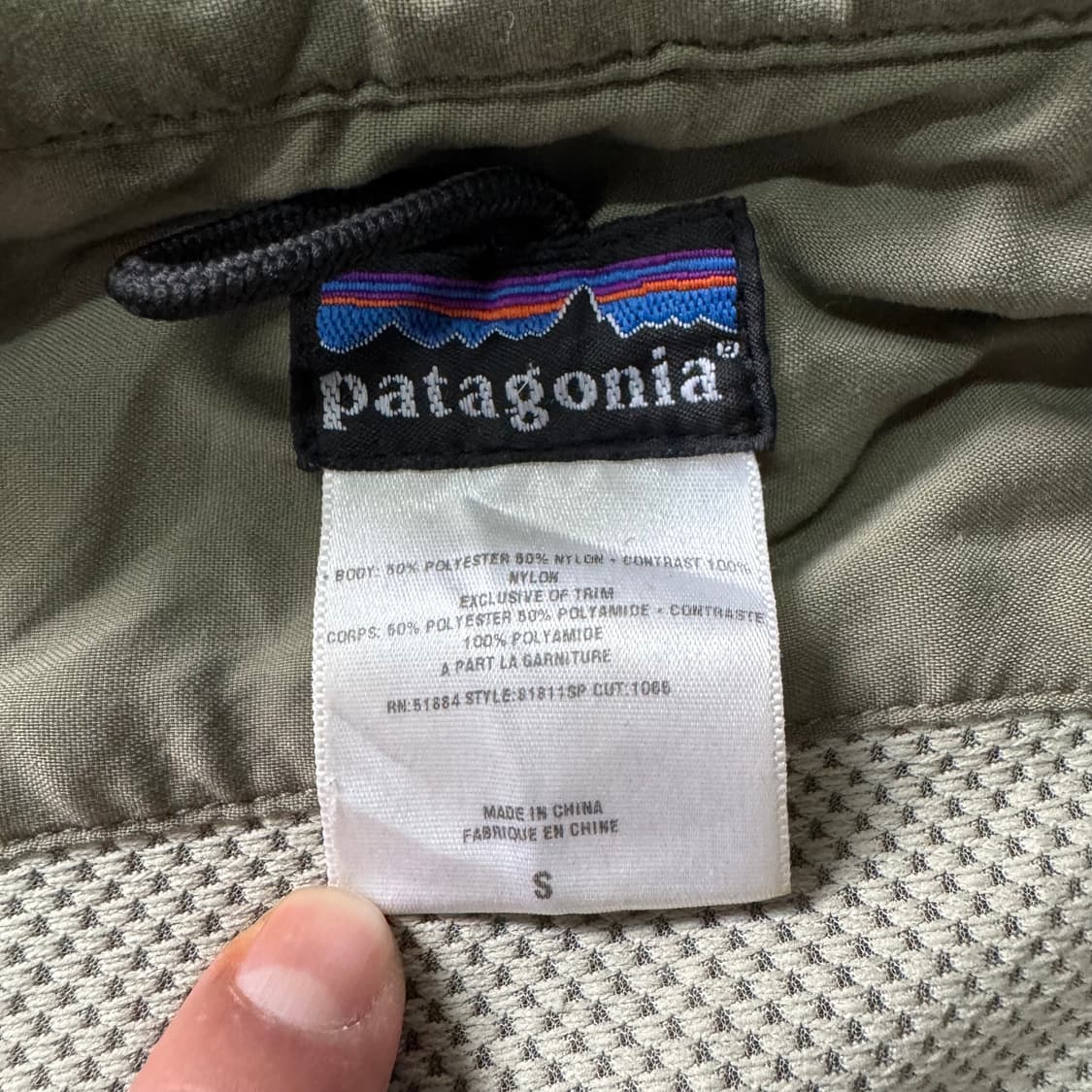 [S~M] 00s Patagonia Hydroshed 자켓 상품이미지10