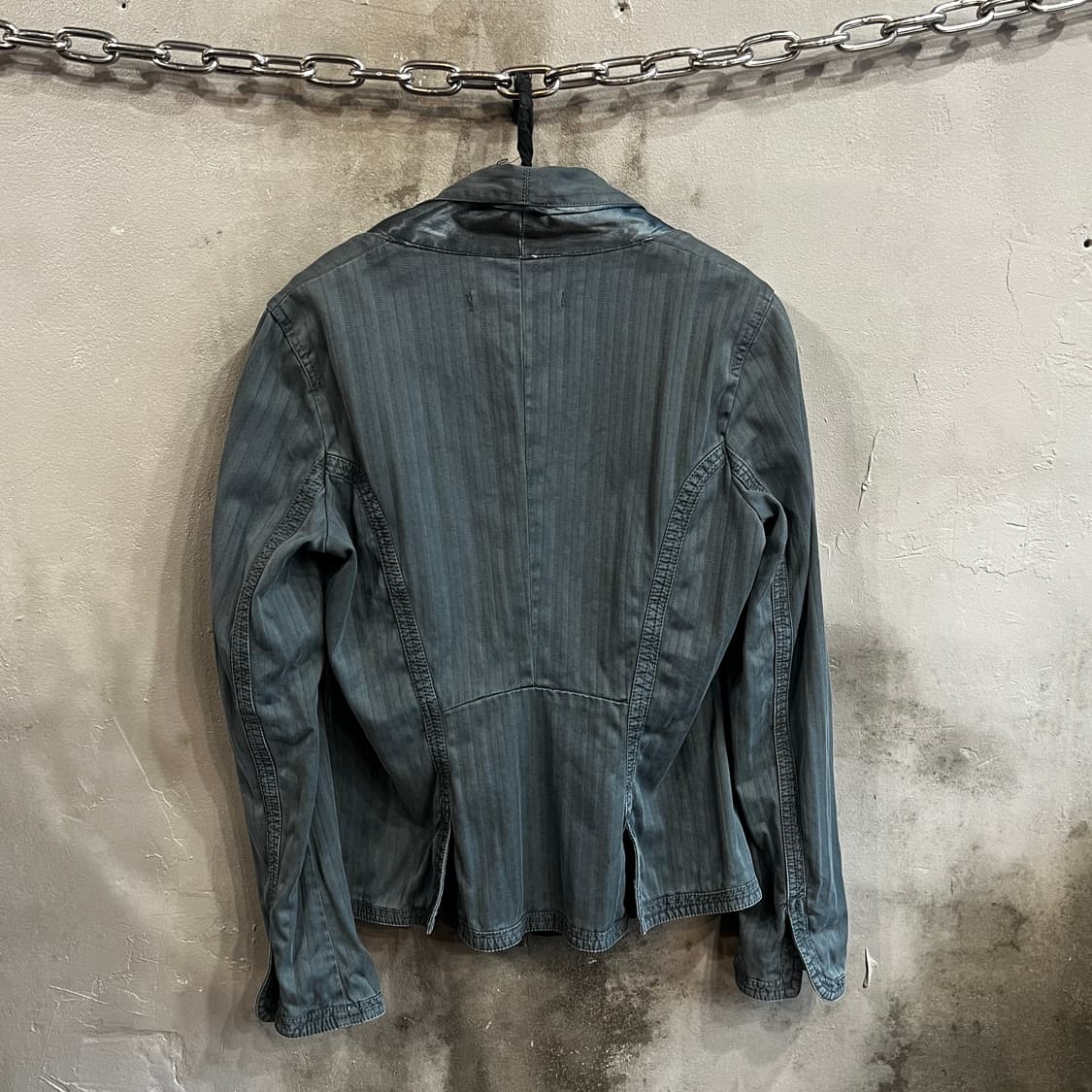 트랜짓 멀티 지퍼 숄칼라 자켓 상품이미지6