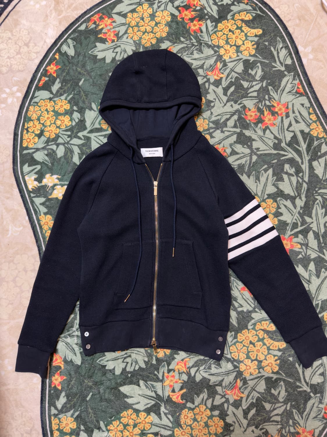 톰브라운 와플 집업후드 상품이미지1