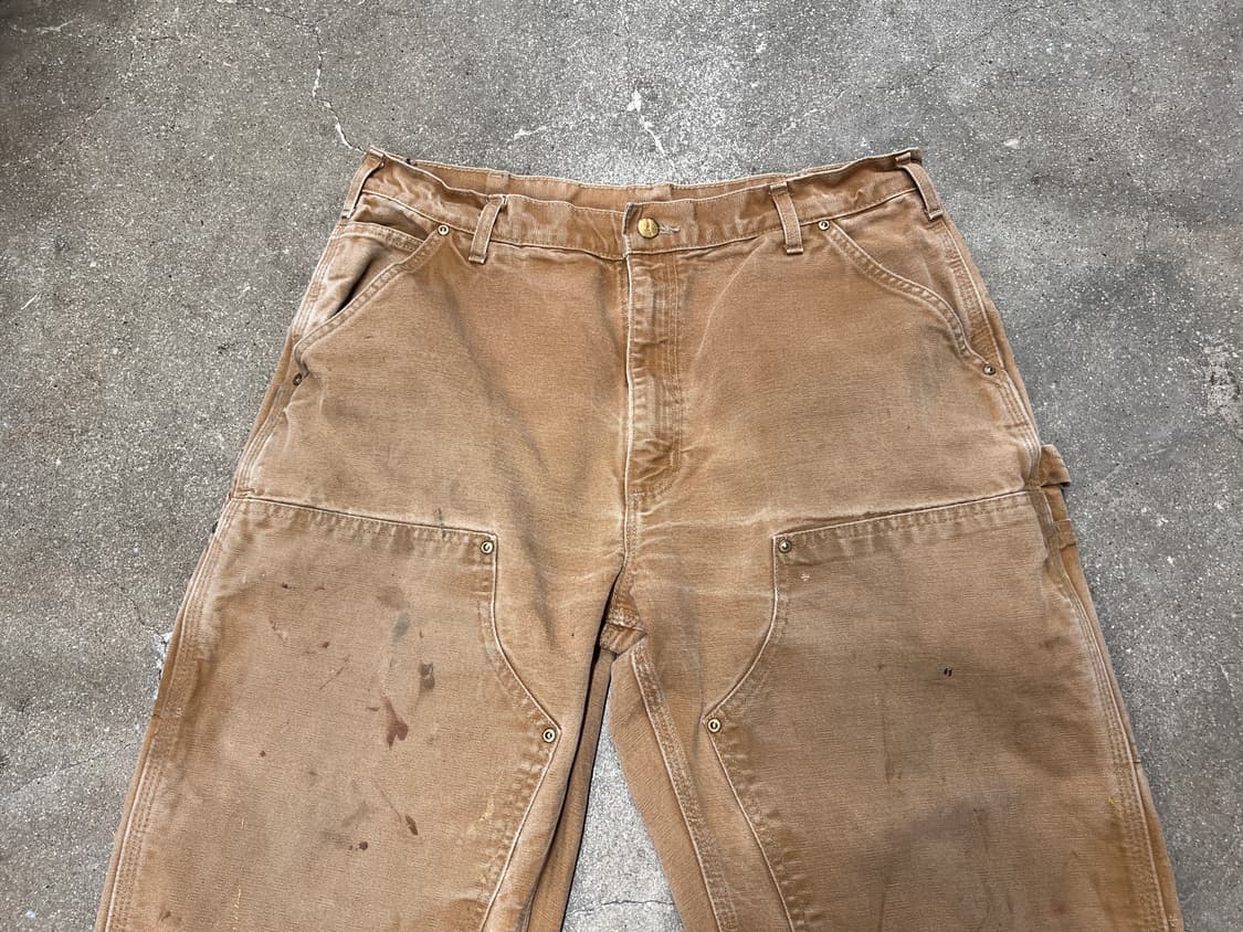 칼하트 더블니 오리지널핏 B01 BRN 상품이미지2