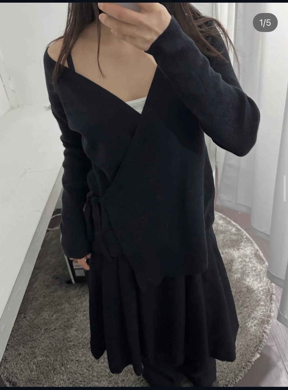 sense of place wrap knit top 상품이미지4