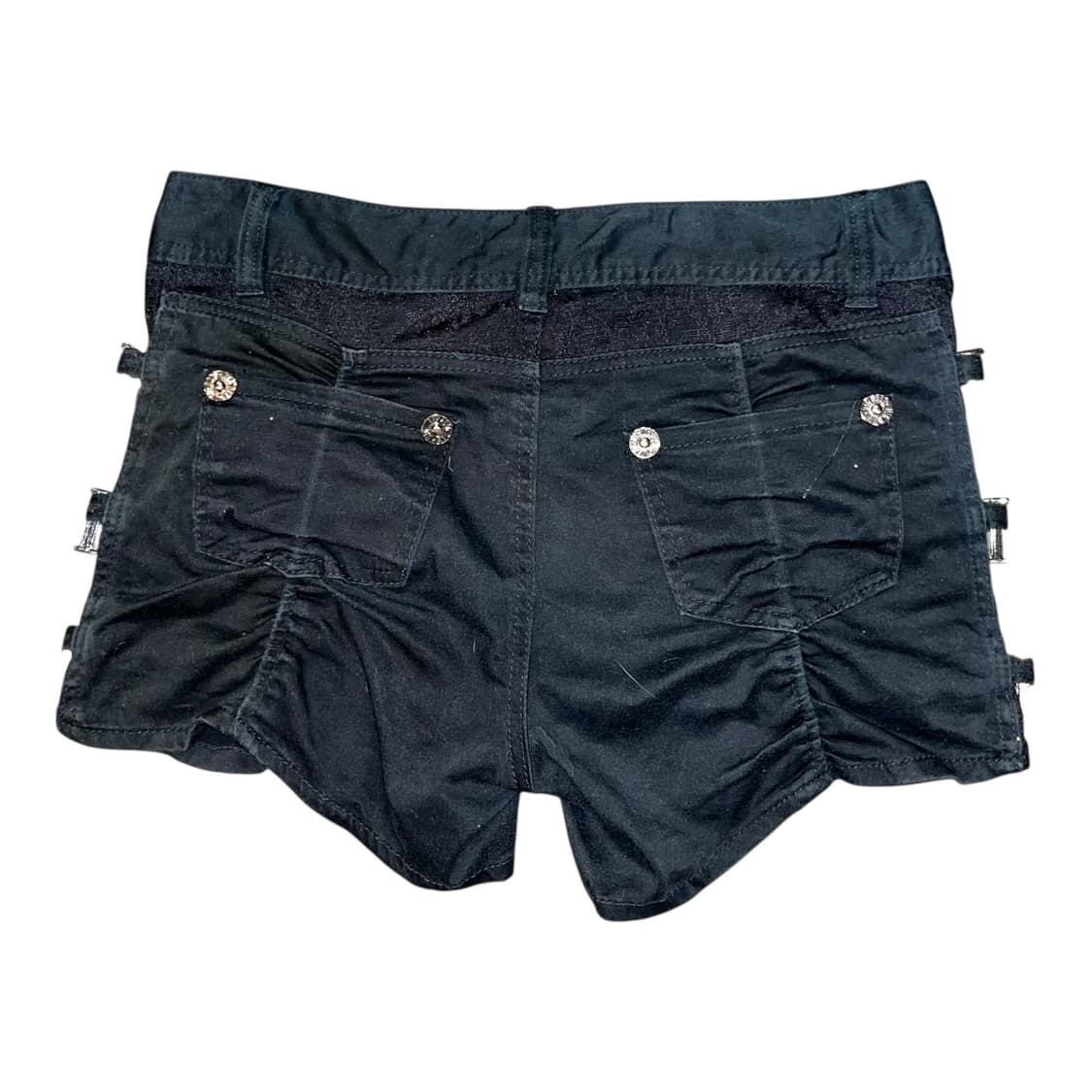 DIG DEEP 디그딥 셔링 사이드레이스 링 반바지 갸루y2k펑크 상품이미지3