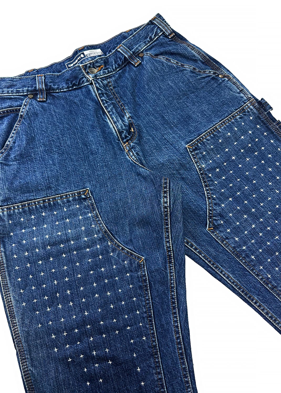 칼하트 더블니 팬츠 Carhartt Sashiko denim 상품이미지2