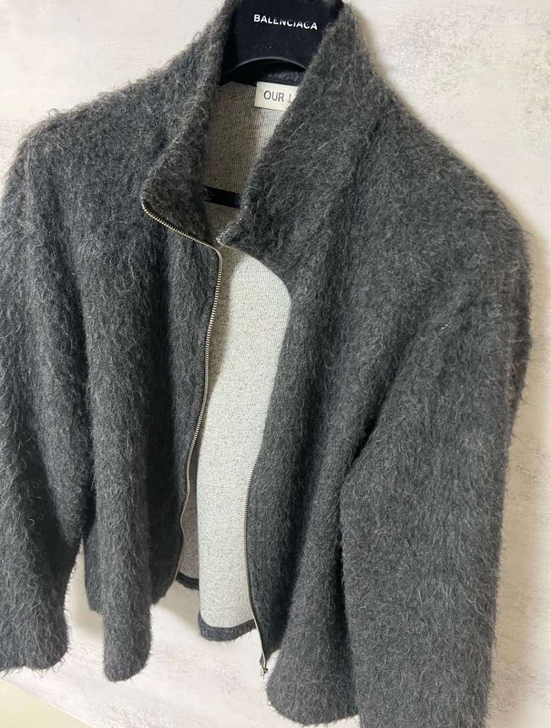 아워레가시 슈렁큰 풀집 알파카 애쉬 그레이 [48] 상품이미지3