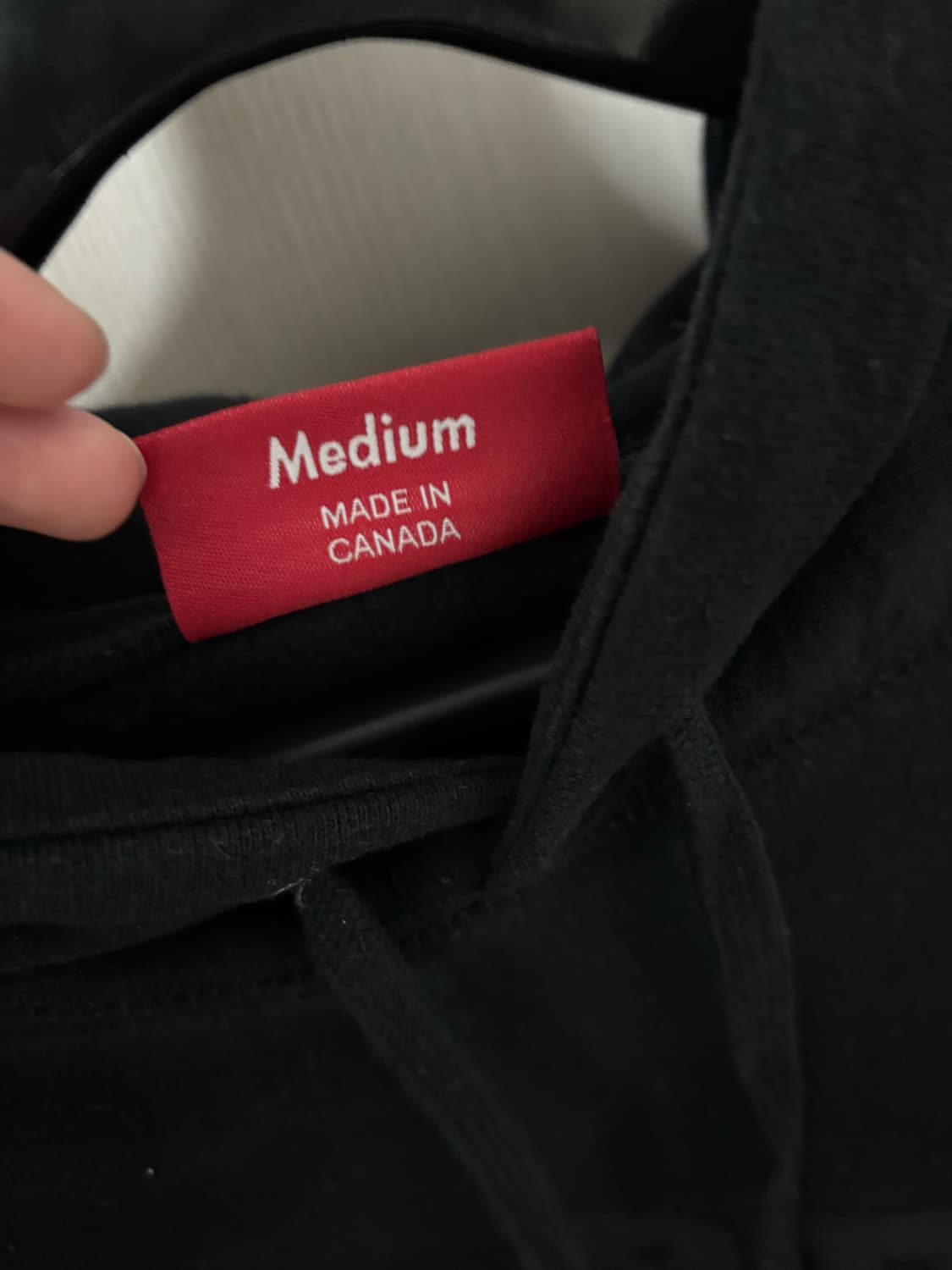 슈프림 컬리지에이트 후드 블랙 m 상품이미지3