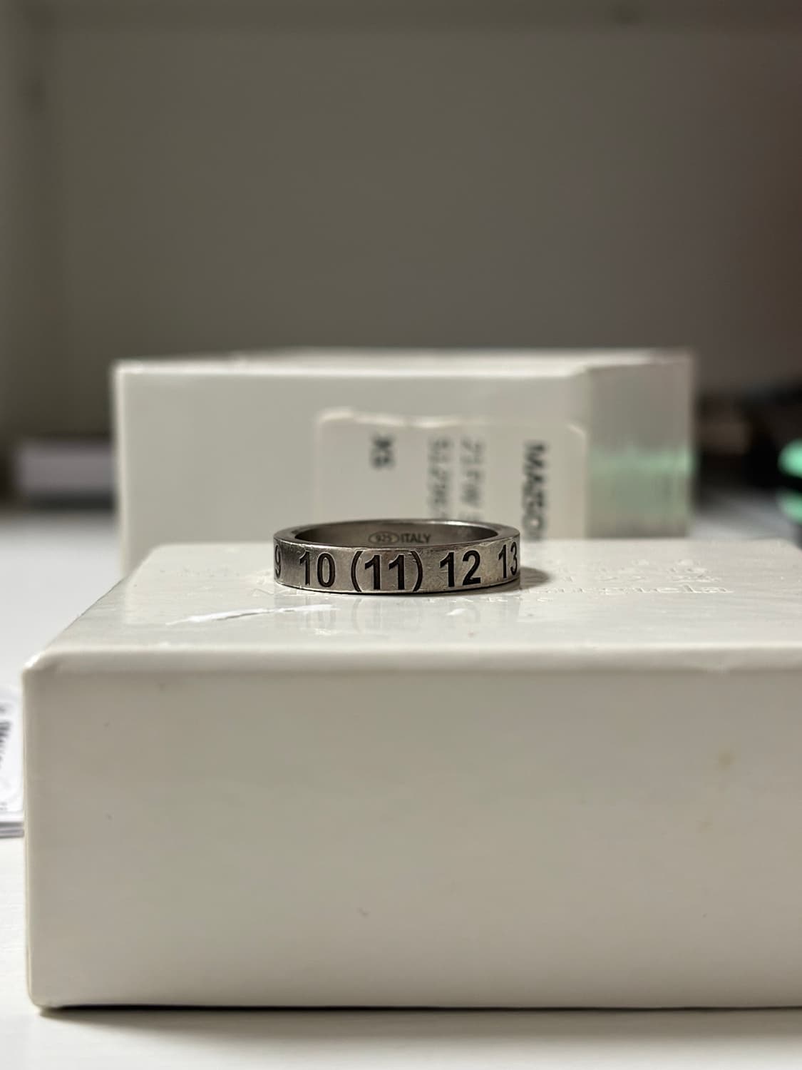 메종마르지엘라 넘버링 반지 XS 상품이미지5