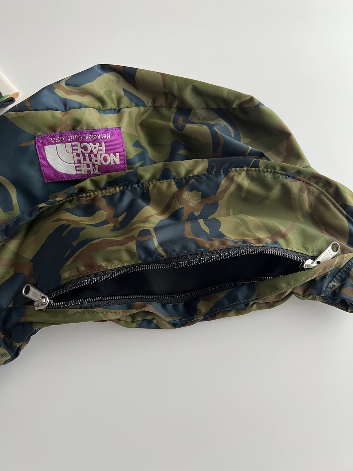 노스페이스 퍼플라벨 카모플라주 웨이스트 백 상품이미지5