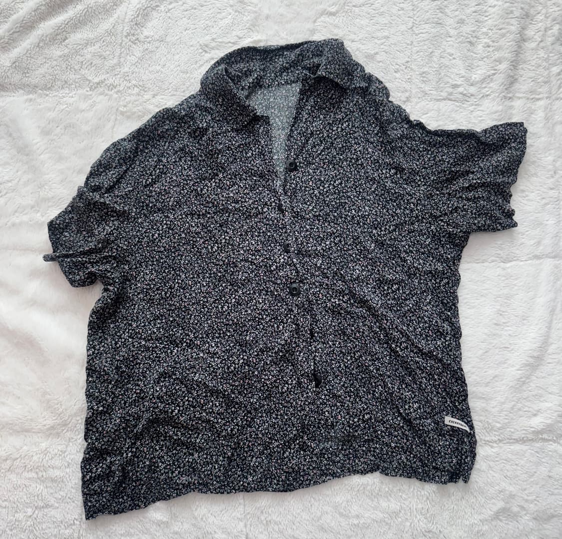 체리퀴리 미니플라워 파자마 세트 2사이즈 상품이미지5