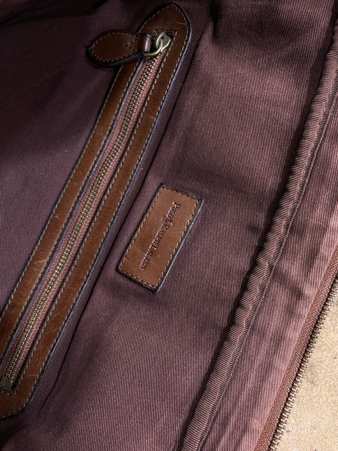 폴로랄프로렌/레더 브리프 서류가방 상품이미지7