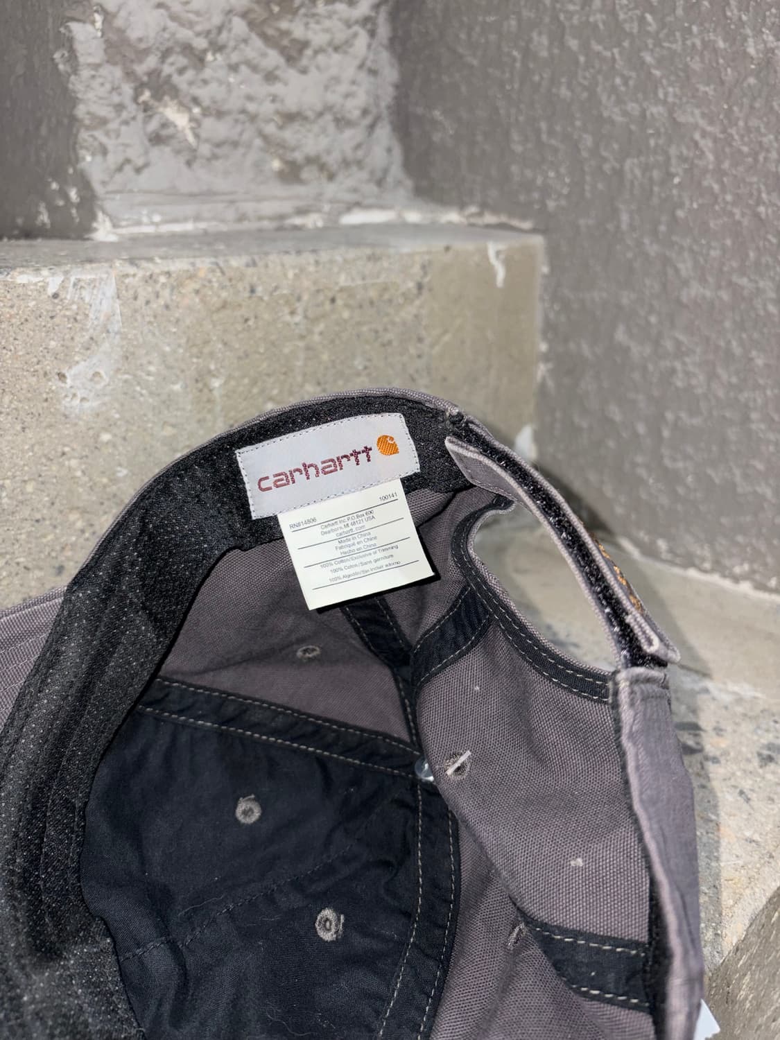 칼하트 로고 캡 상품이미지6