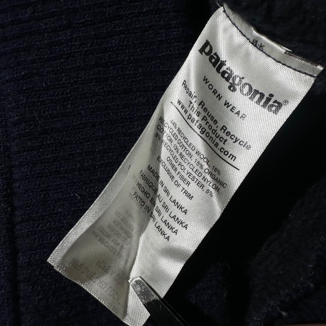 파타고니아 울리 플리스 하프집업 풀오버 네이비 상품이미지7