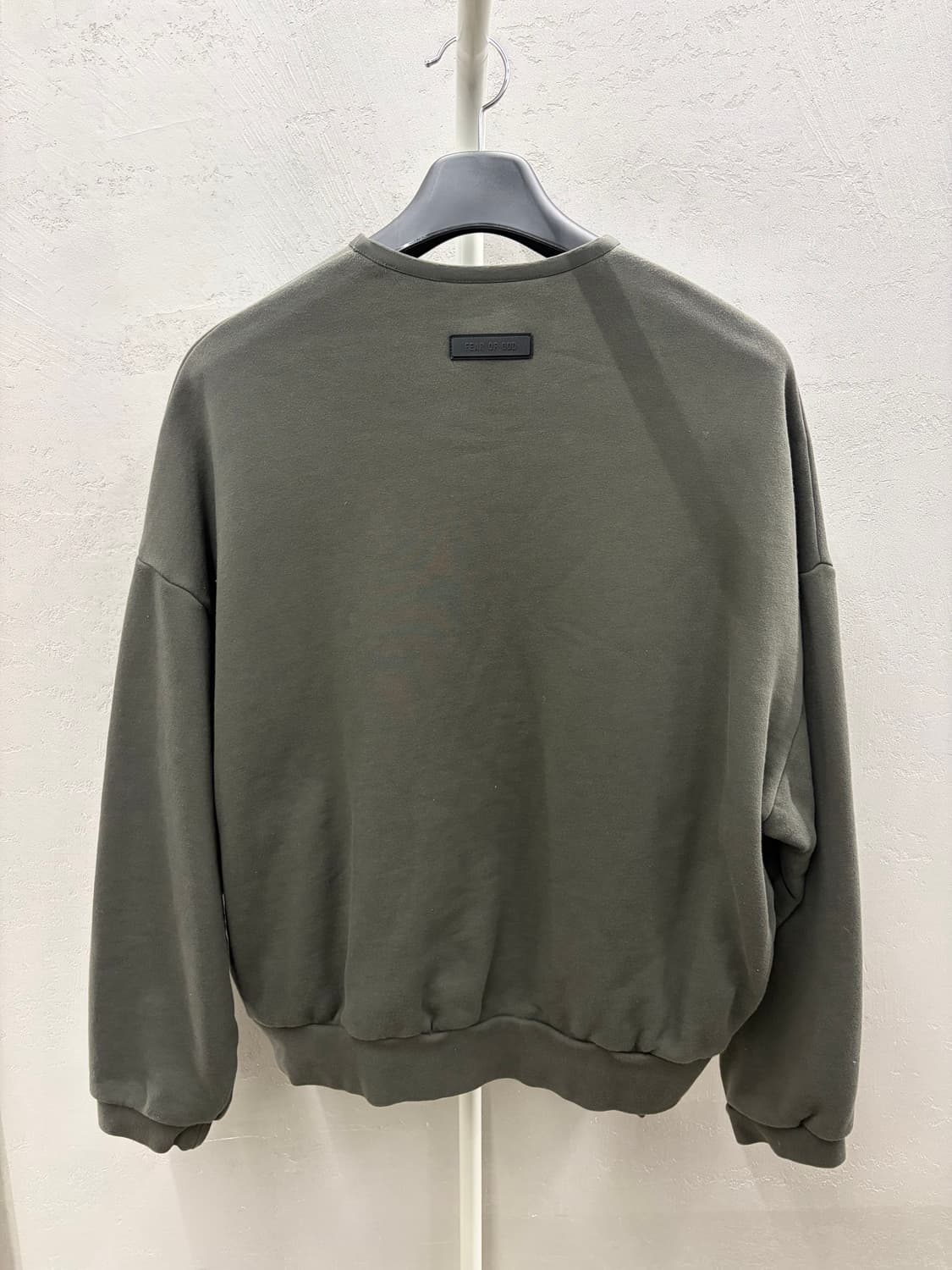 피어오브갓 에센셜 맨투맨 카키 M 상품이미지6