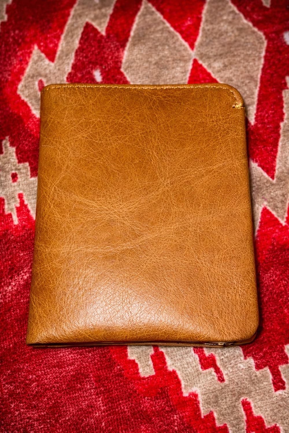 천연 소가죽 빈티지 이지 반지갑 상품이미지4