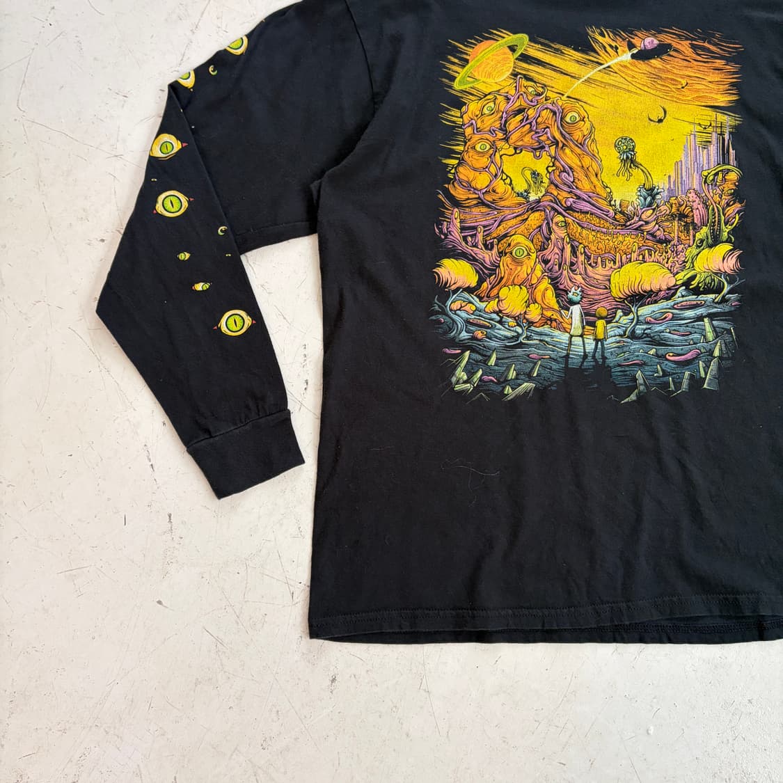 릭앤모티 오피셜 빈티지 롱슬리브 XL 상품이미지3