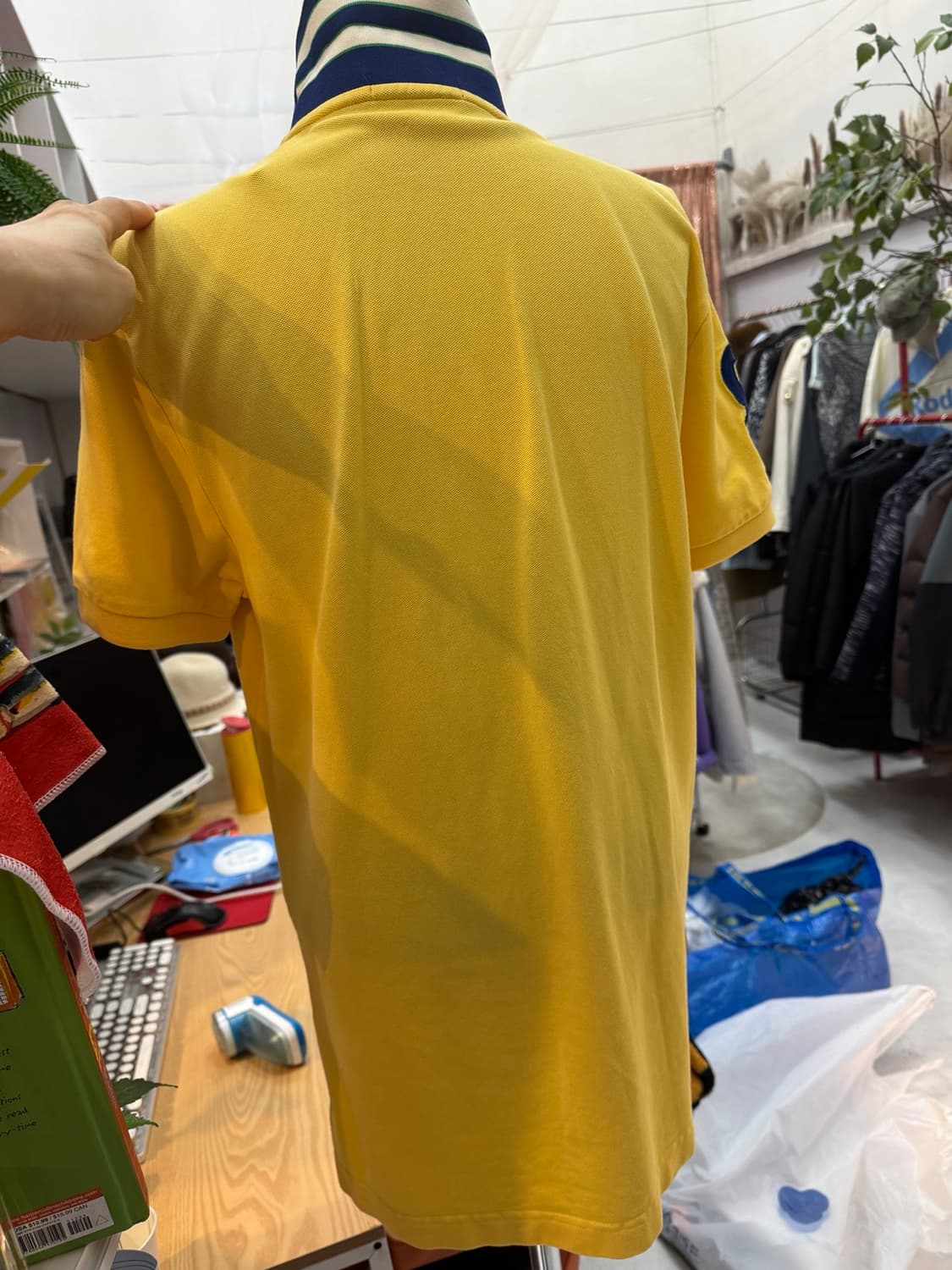 HAZZYS 헤지스 크라운 독 자수 폴로 셔츠 상품이미지4