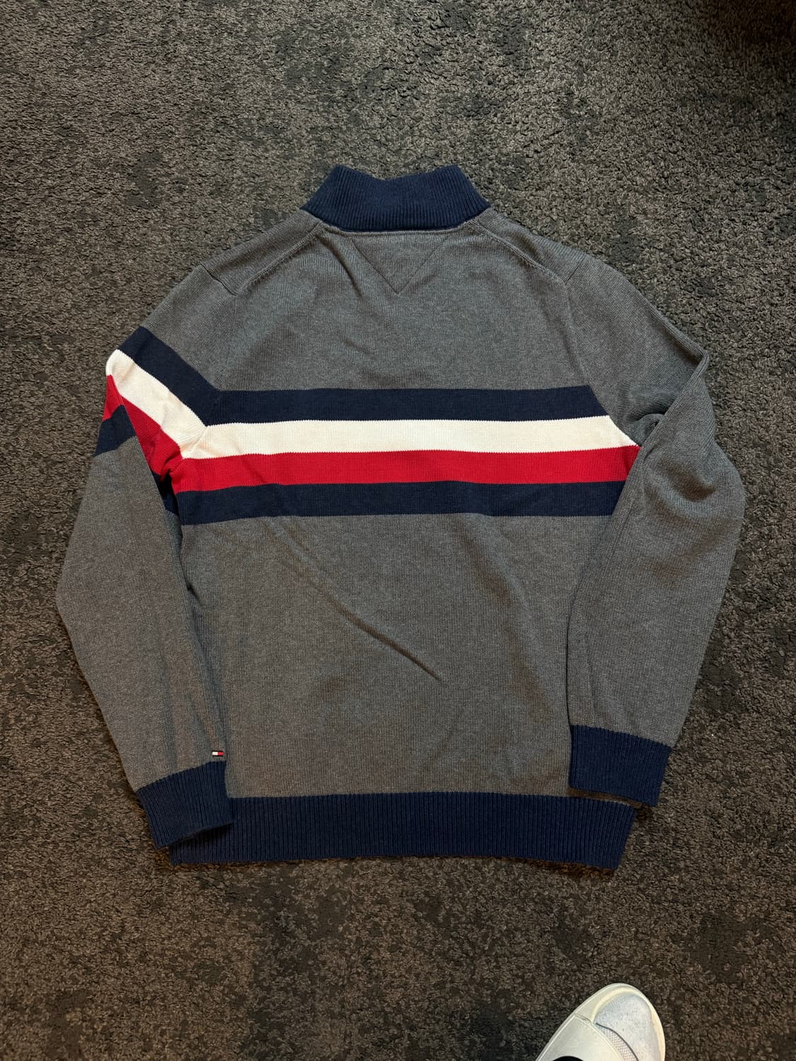 (XL) 타미힐피거 하프집업 코튼니트 상품이미지2