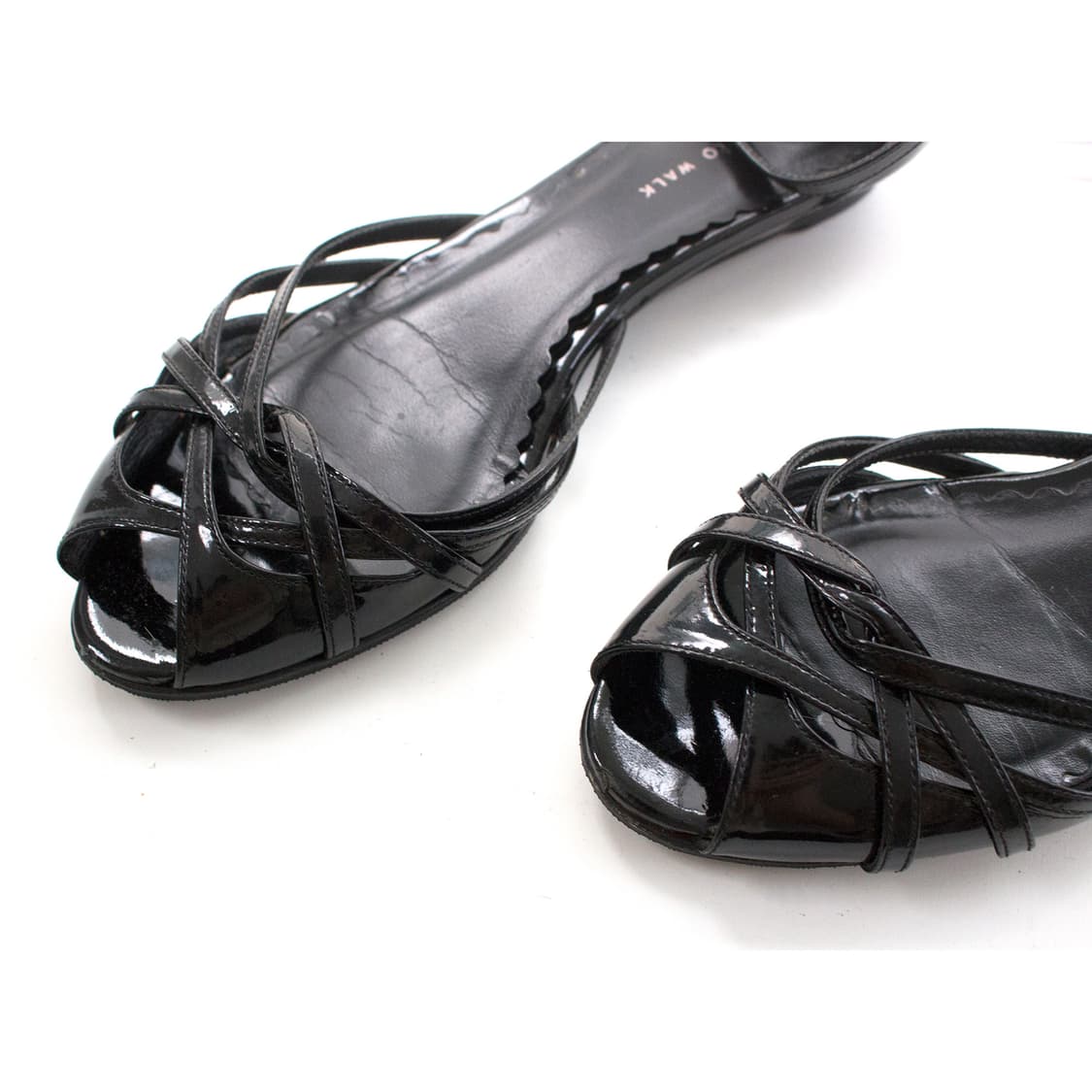 츠모리치사토 트위스트 에나멜 샌들 상품이미지7