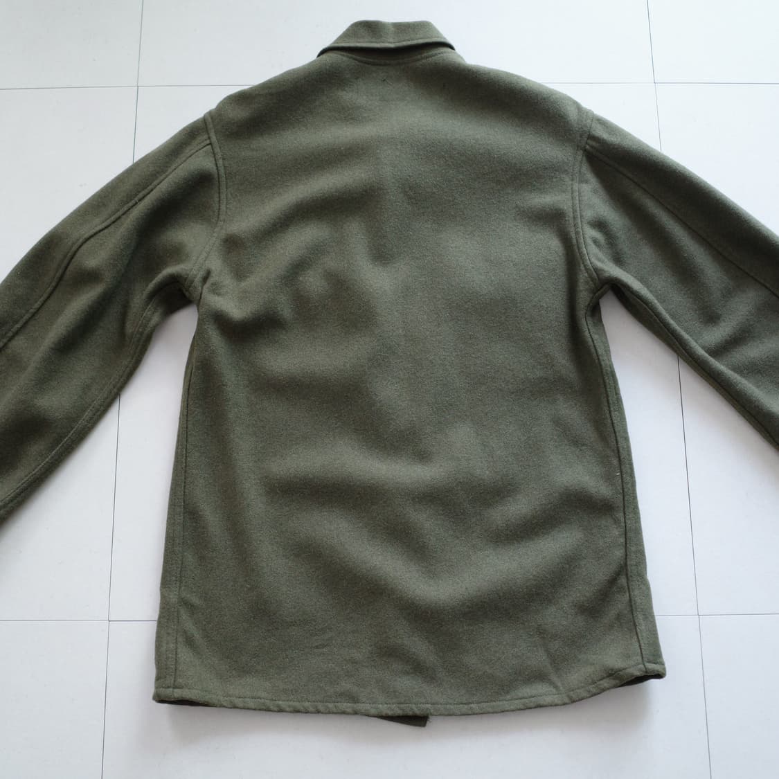 70s 미군 울 필드셔츠 OG108 스몰 빈티지 상품이미지7