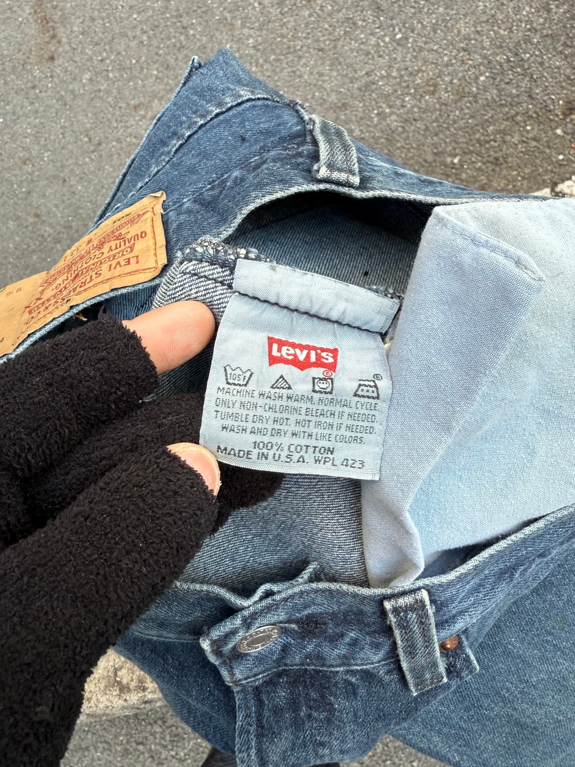 🇺🇸90s Made in USA 리바이스 501 데님 팬츠 상품이미지4