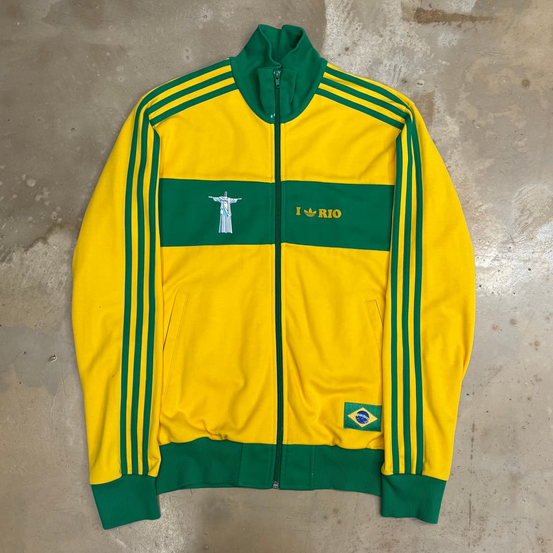 110 아디다스 브라질 리오데자네이루 트랙탑 상품이미지2