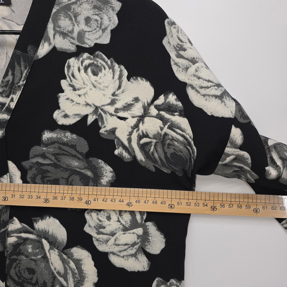 시크릿라벨 장미 패턴 블라우스 상품이미지7