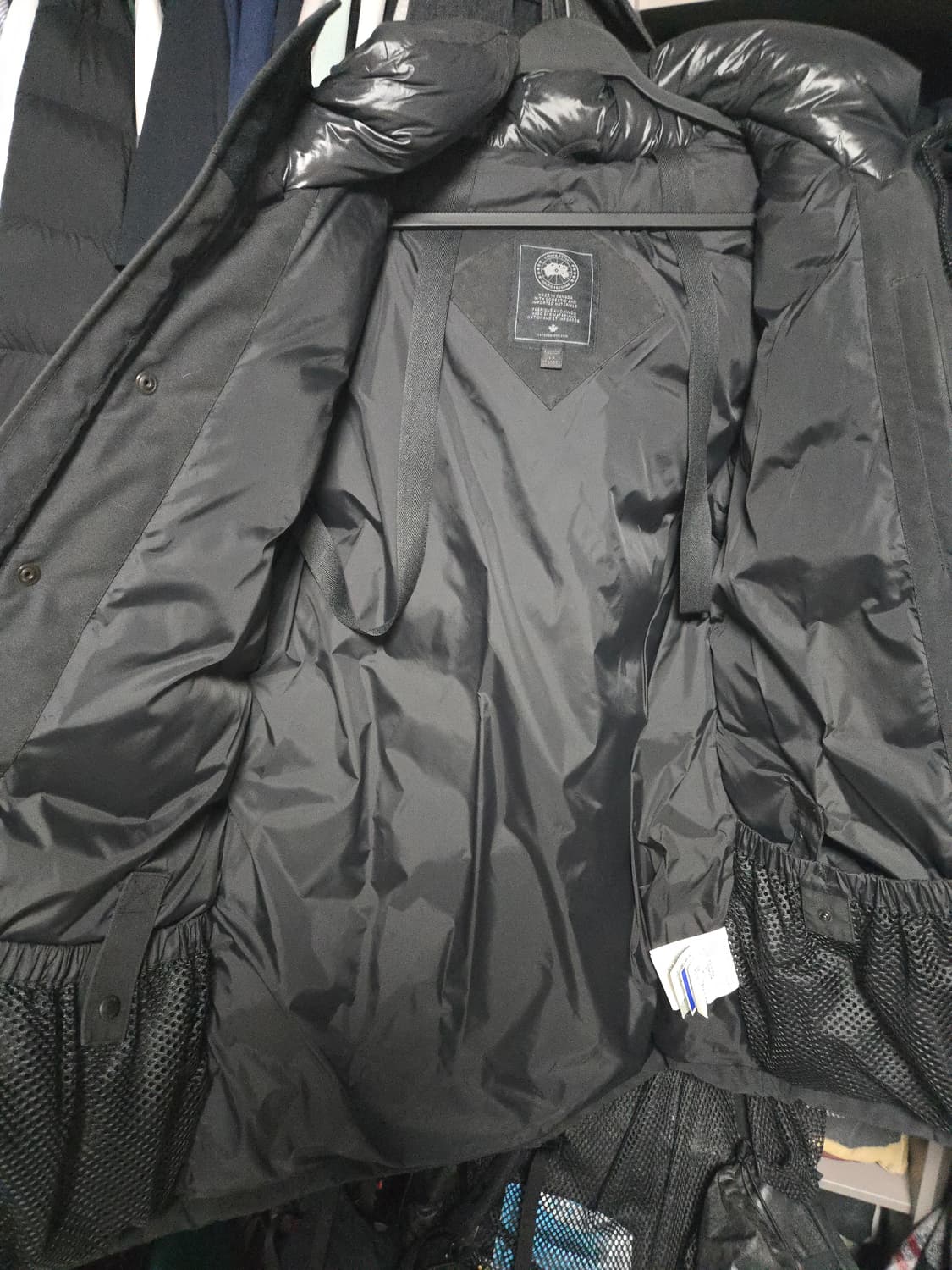 캐나다 구스 블랙  L  상품이미지7