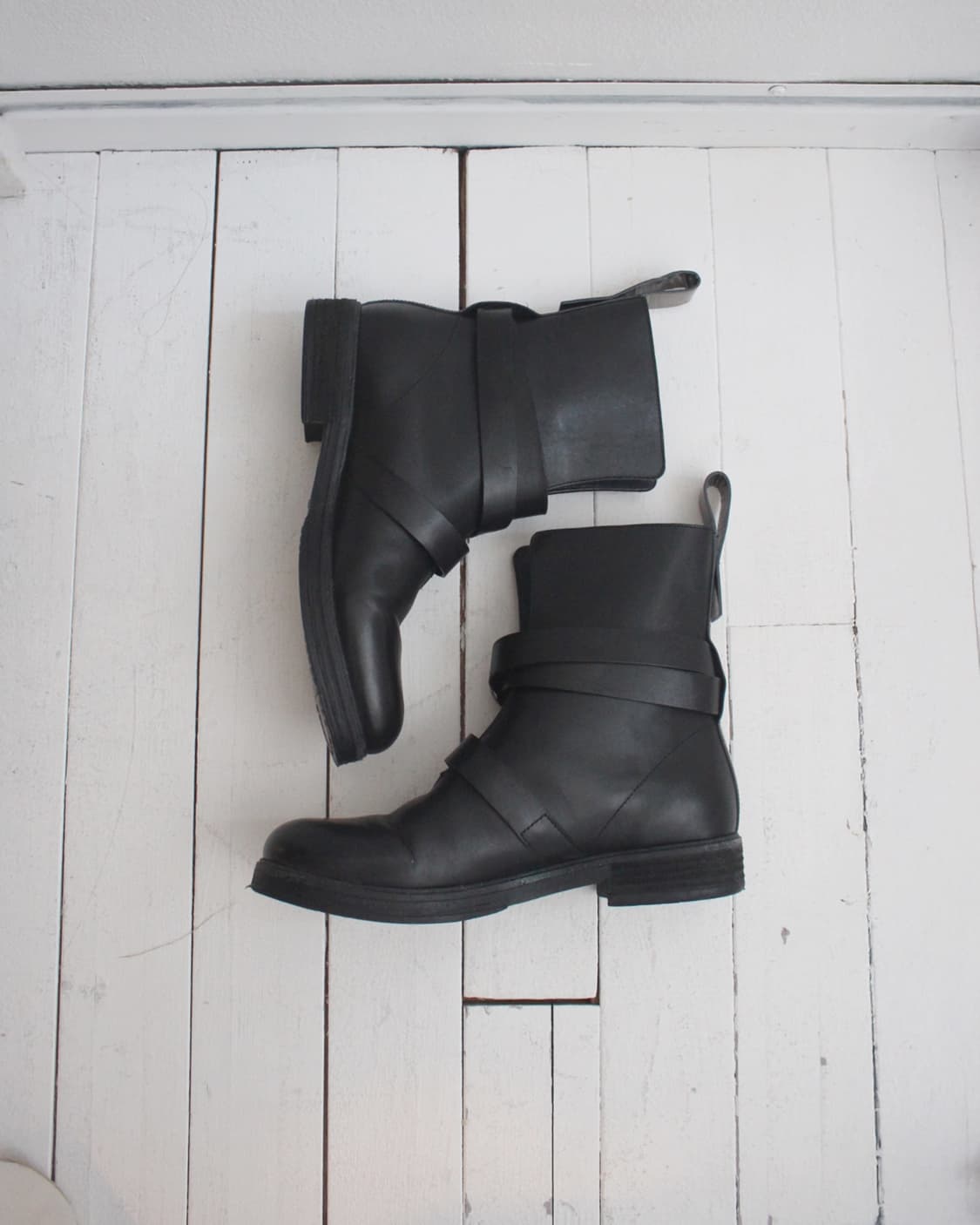 jil sander leather strap boots 상품이미지2