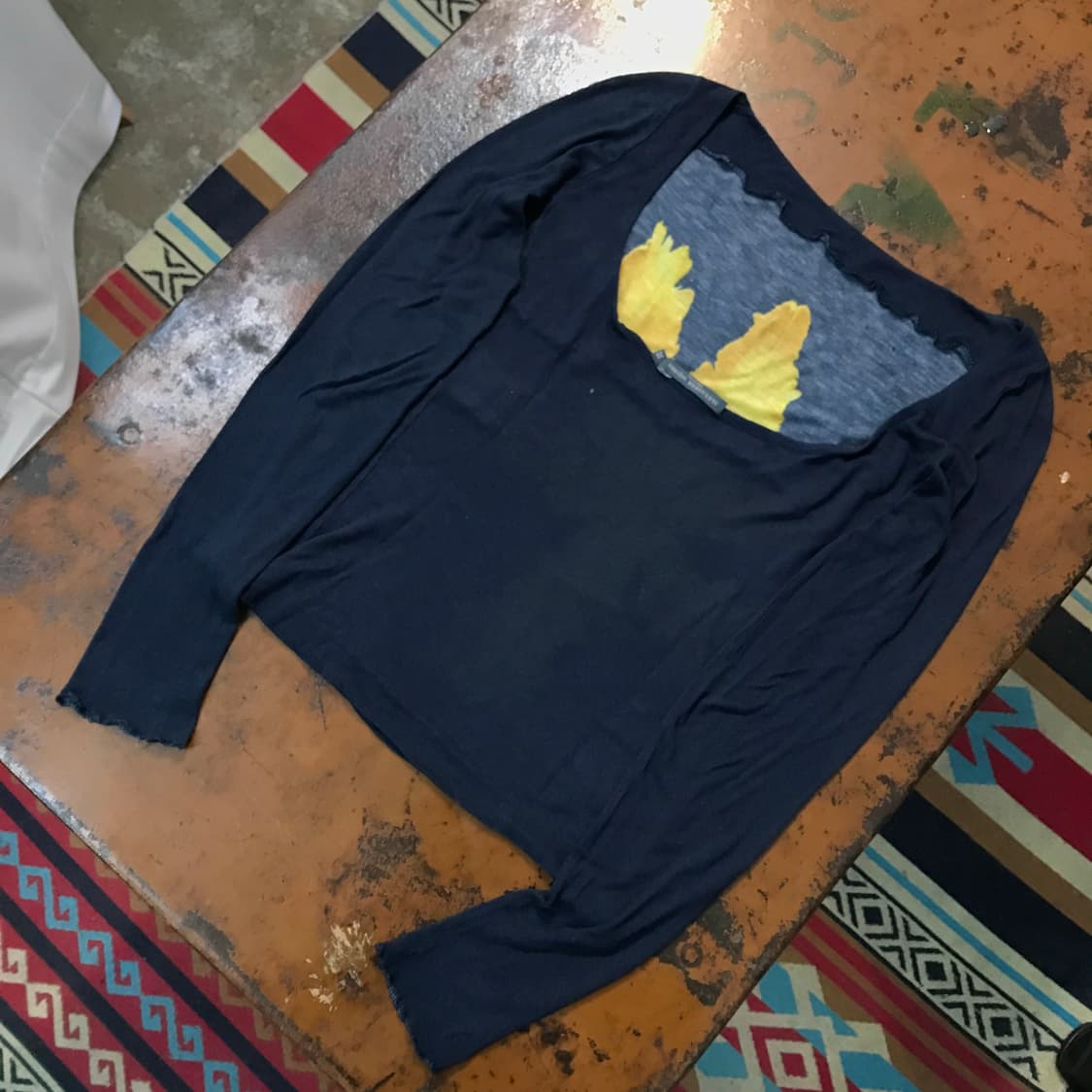 알렉산더 맥퀸 네이비 롱 슬리브 여성 44 55 사이즈  상품이미지3