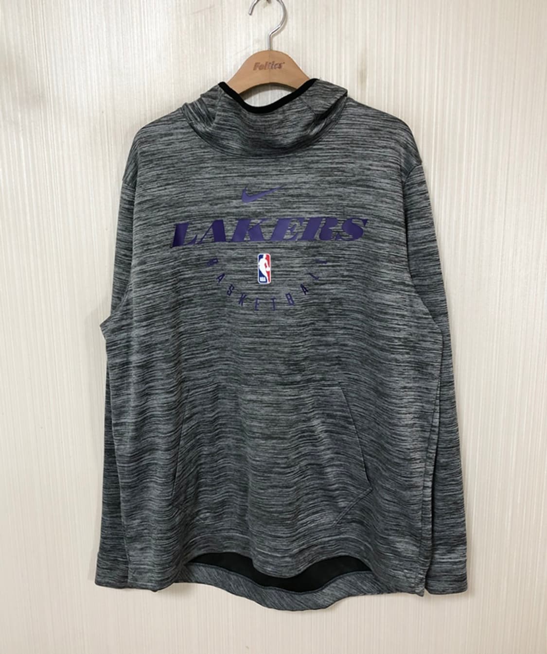 NBA 나이키 LA레이커스 어센틱후드티셔츠/풀오버후디 XL(110) 상품이미지1