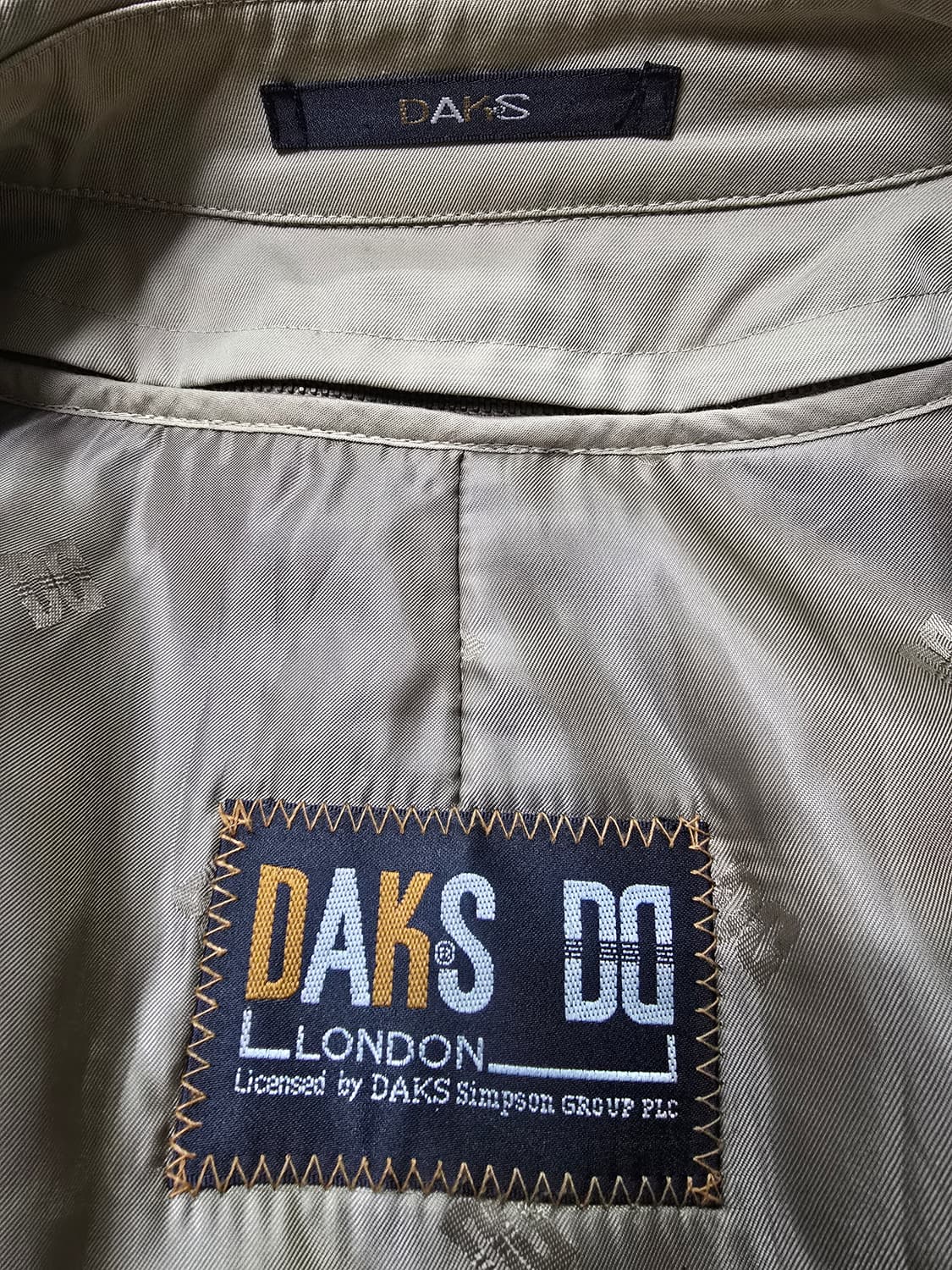 (100)  [DAKS]  닥스 남성 클래식내피 탈착형 트렌치코트 상품이미지5