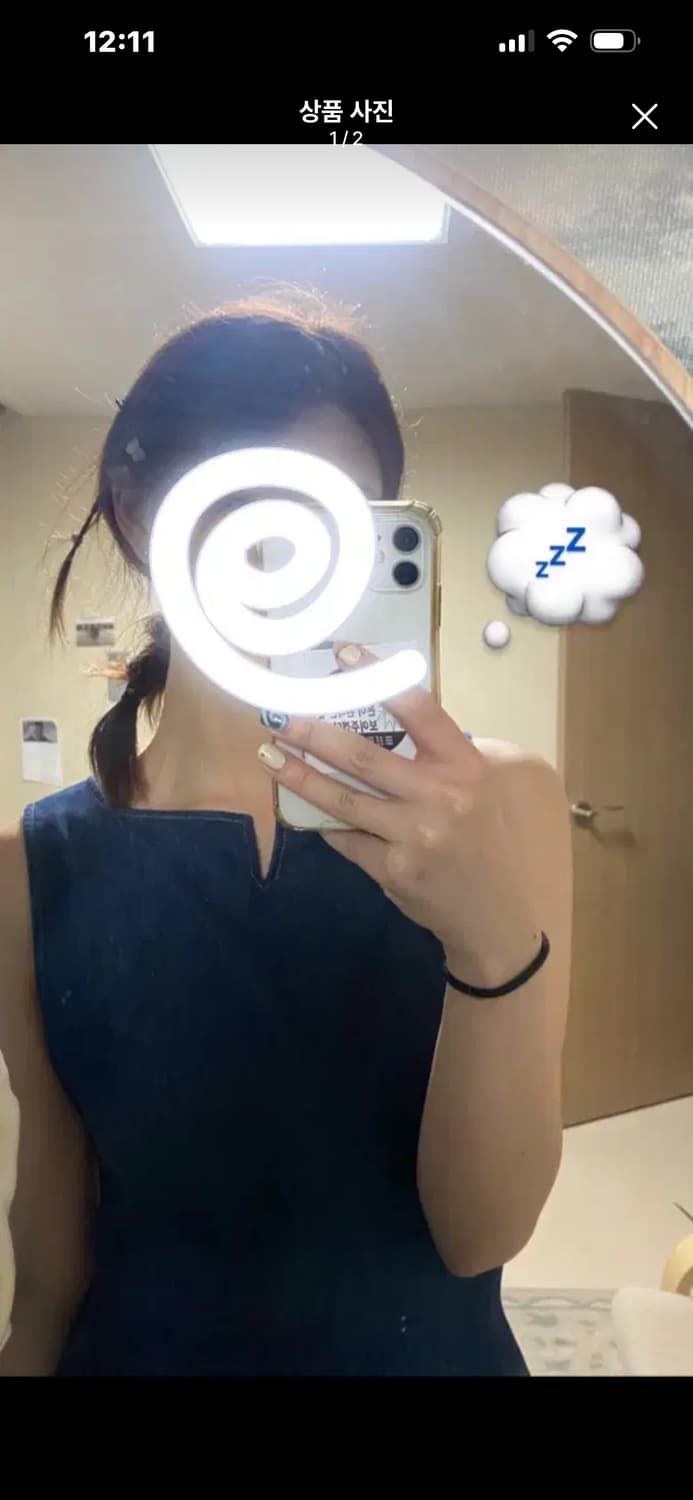 빈티지 청 원피스 상품이미지1