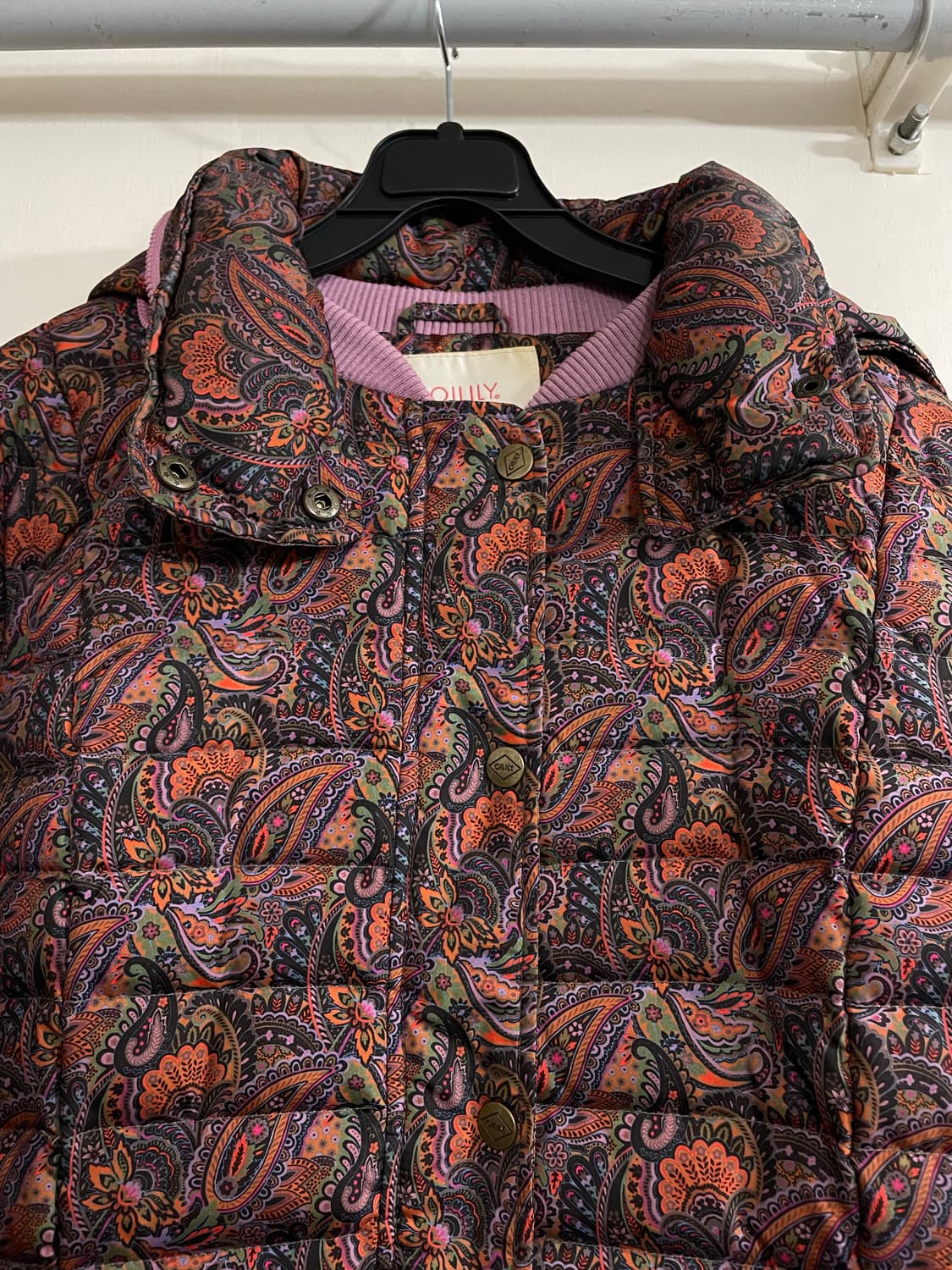 오일릴리 페이즐리 오리털 패딩 자켓 상품이미지3