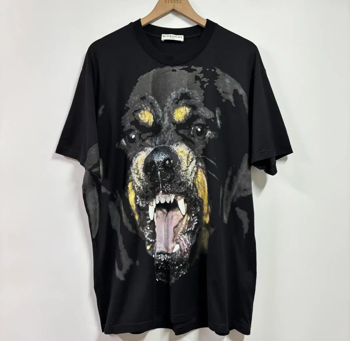 지방시 Givenchy 리카르도 로트와일러 프린트 반팔 티셔츠 상품이미지2