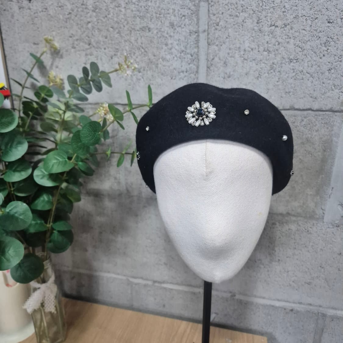 큐빅 베레모  상품이미지3