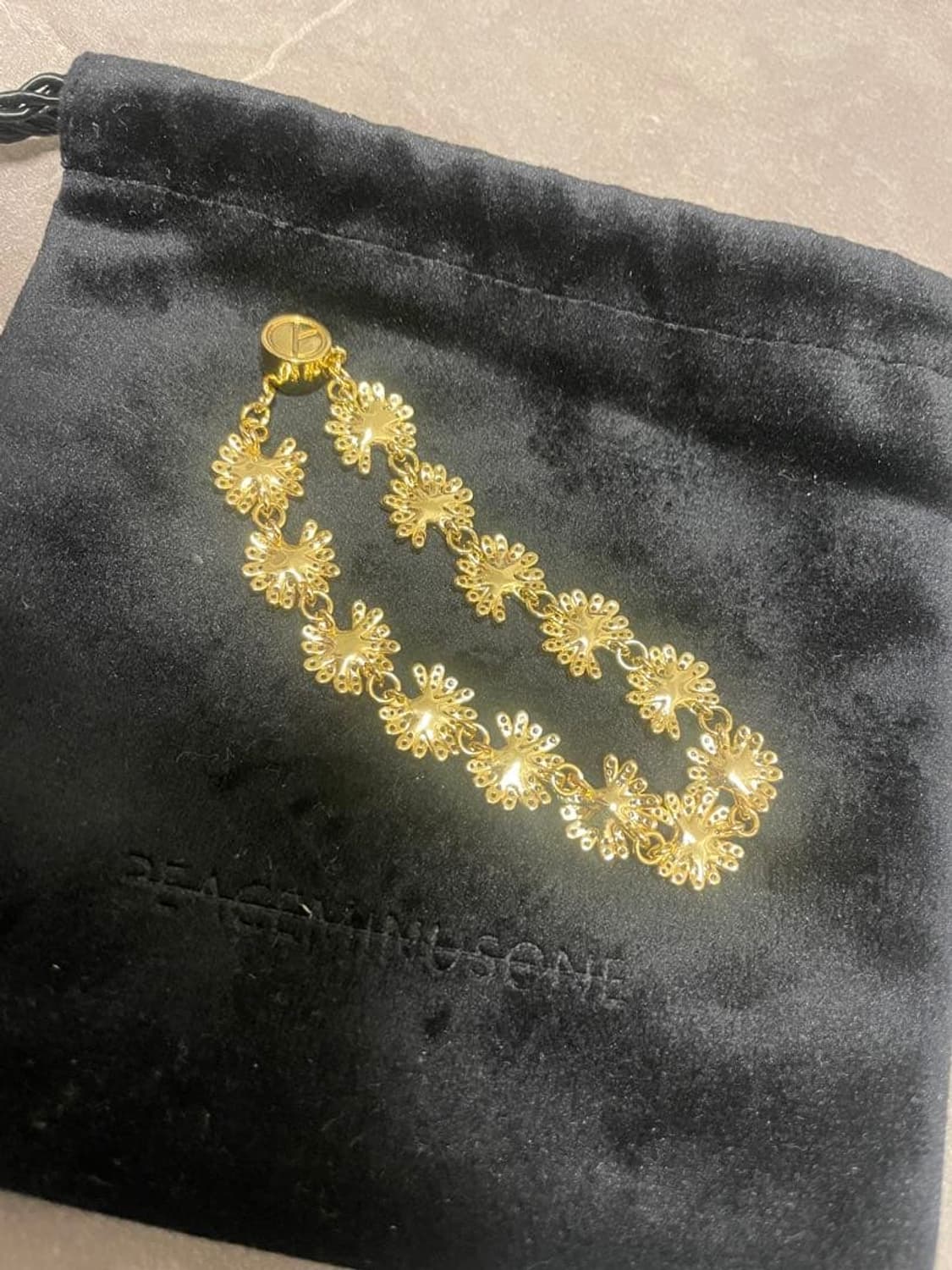 피스마이너스원 데이지 팔찌 #3 골드 교환 상품이미지2