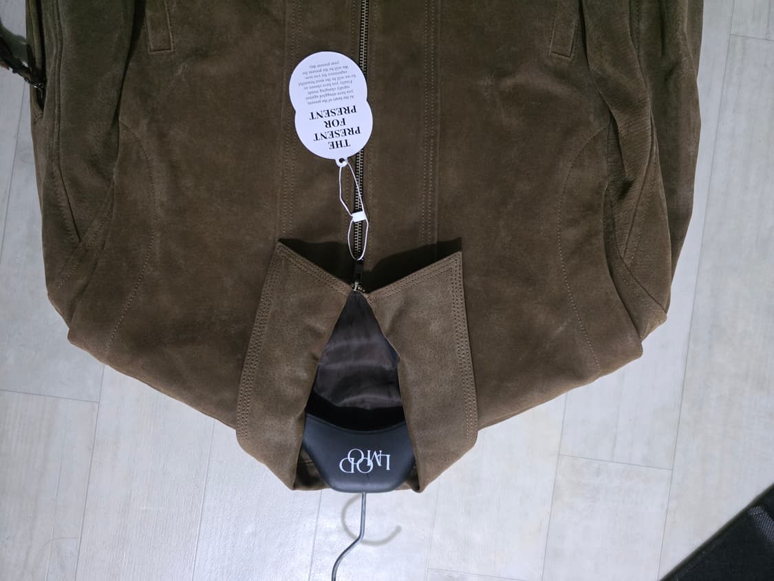 엘무드 토바코 리얼 스웨이드 자켓 44 상품이미지3