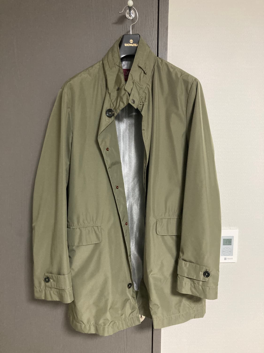 LG패션 마에스트로 알베로 봄가을 트렌치 자켓(Italy)🇮🇹 상품이미지1