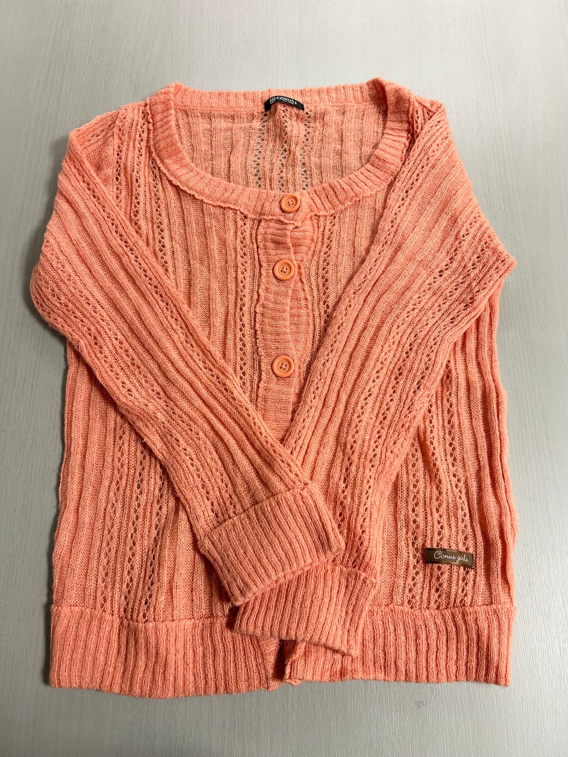 Conus orange cardigan 상품이미지1