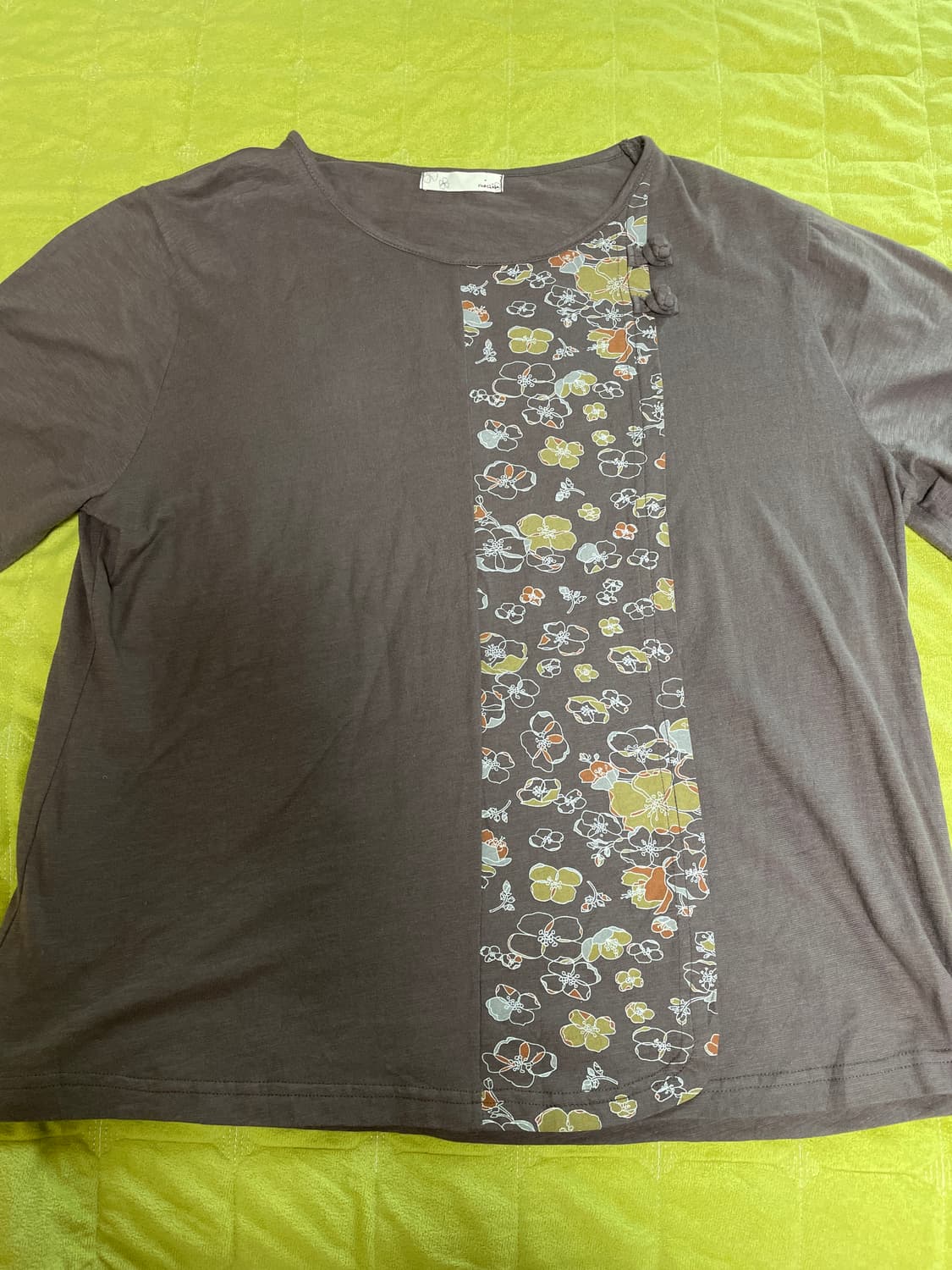 빈티지 브라운 반팔티 상품이미지1