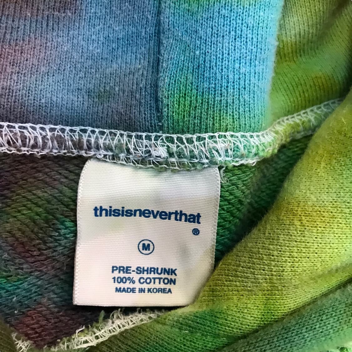 디스이즈네버댓 타이다이 후드티 상품이미지6