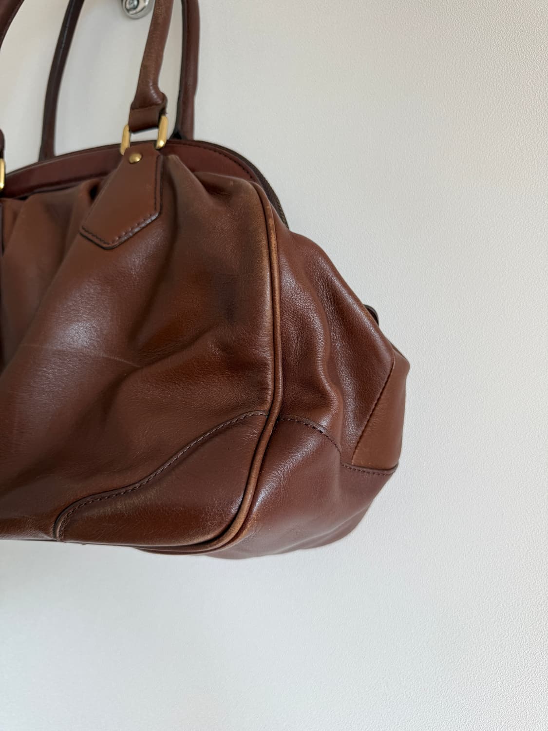 NICOLE ST GILLES 레더 토트백 상품이미지3