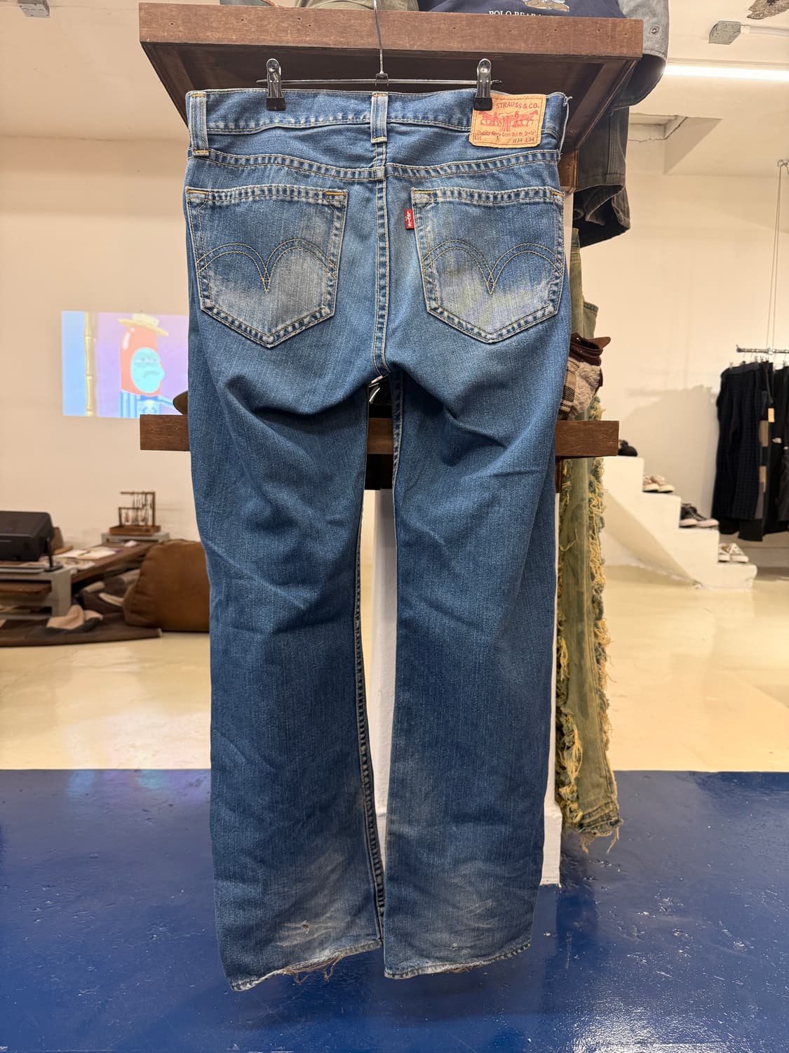 Levis 리바이스 타입1 데님 팬츠 상품이미지4
