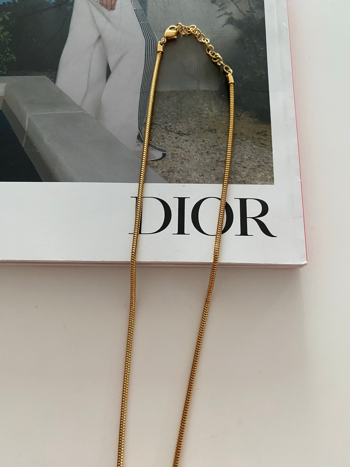 미국수입 Monet 골드 팬던트 목걸이 상품이미지4