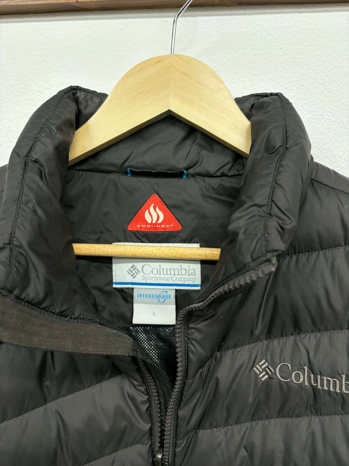 [L] 컬럼비아 모카 브라운 덕다운 자켓 상품이미지3
