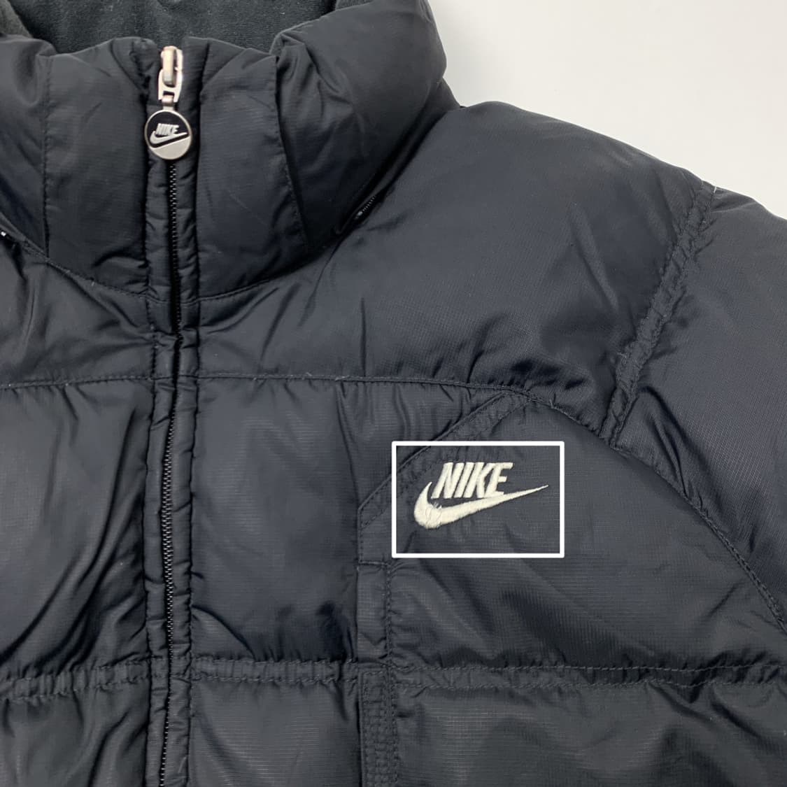 [XL/정품] 00s 나이키 덕 다운 블랙 남성패딩 상품이미지7