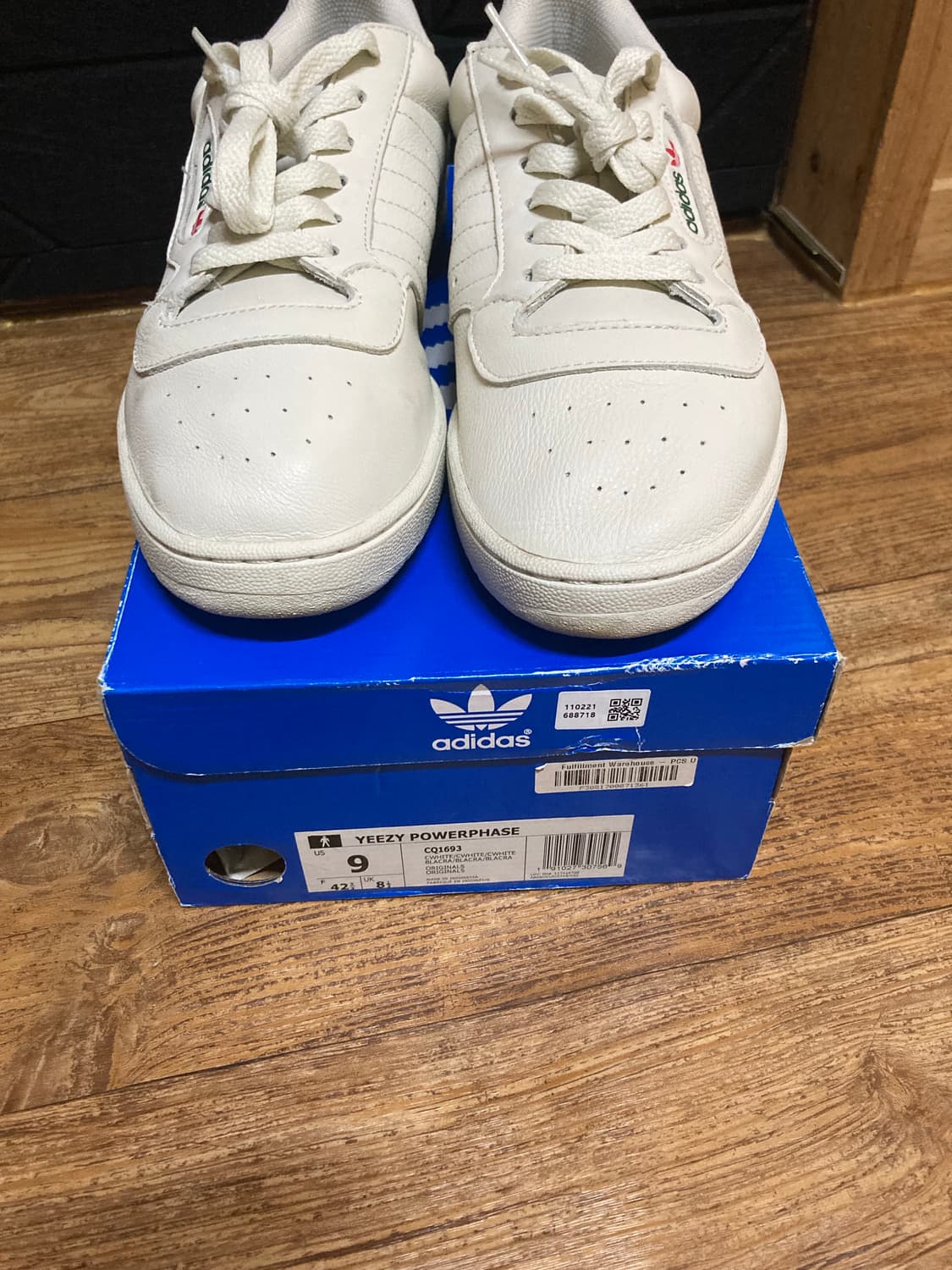 이지 아디다스 파워페이즈 칼라바사스 코어 화이트 OG 상품이미지2