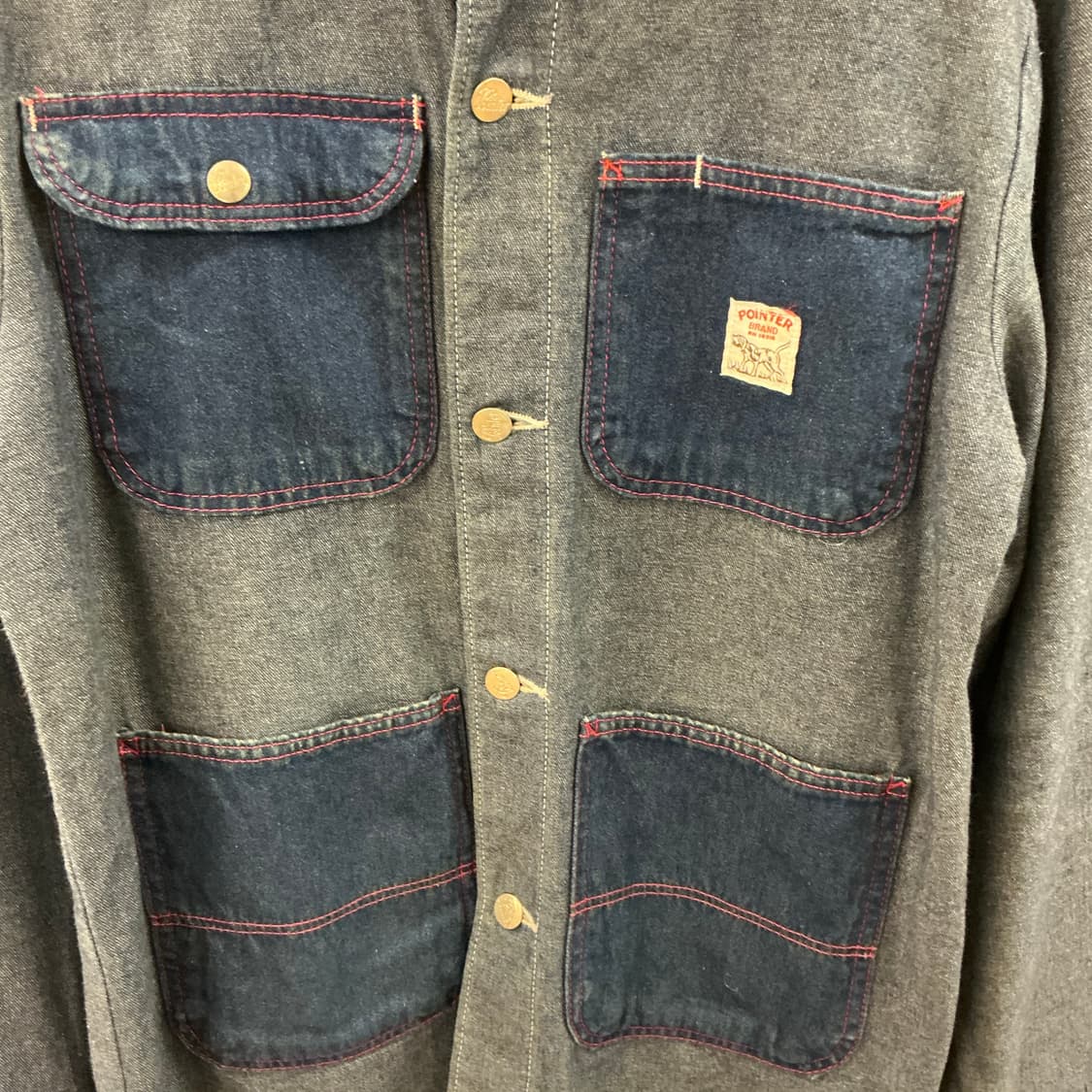 포인터 데님 초어 자켓 상품이미지3